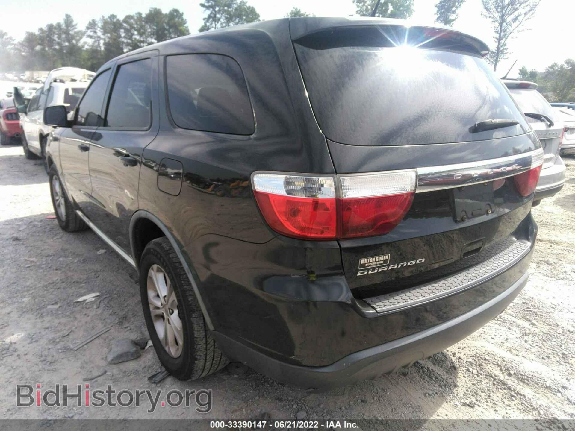 2012 DODGE DURANGO - VIN: 1C4RDHAG5CC181010 - Фото 3