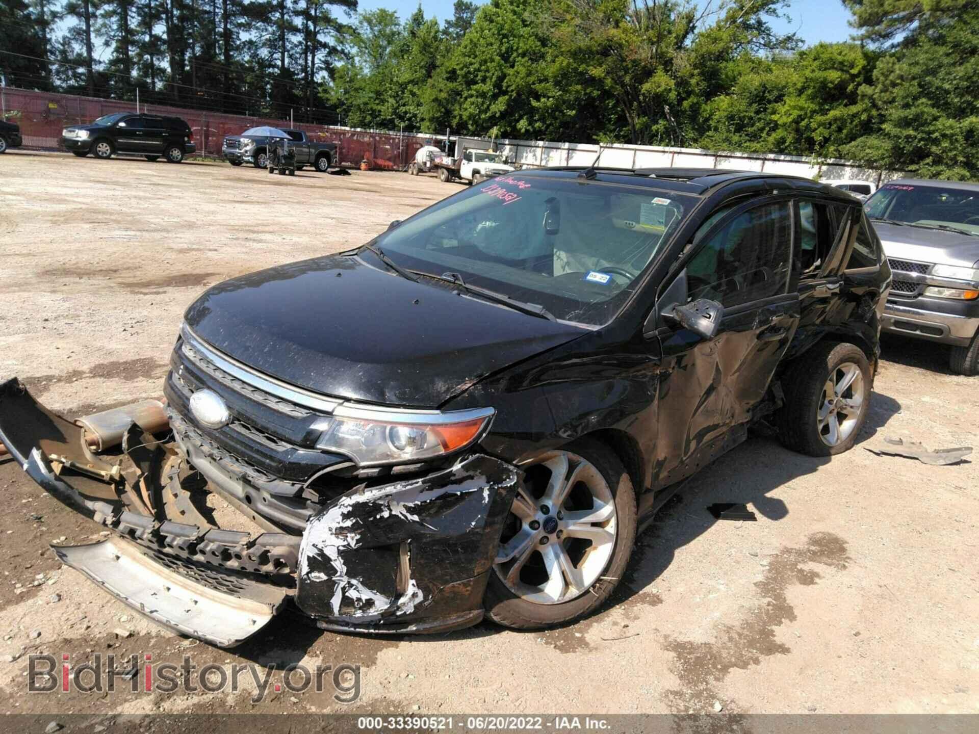 2014 FORD EDGE - VIN: 2FMDK3AK7EBA24570 - Фото 2