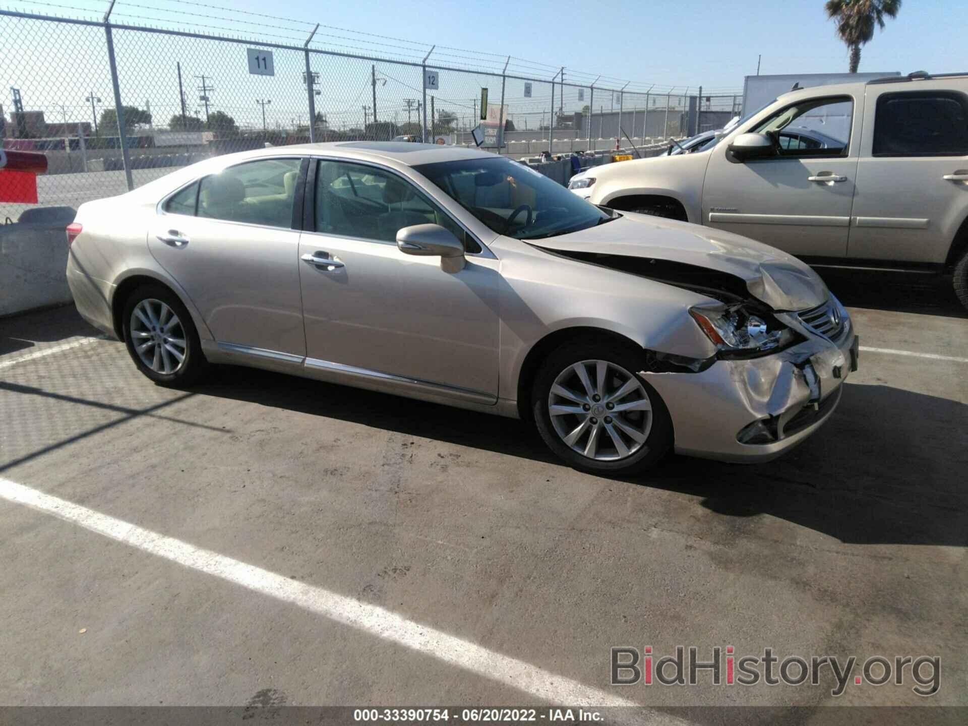 Photo JTHBK1EG2A2408454 - LEXUS ES 350 2010