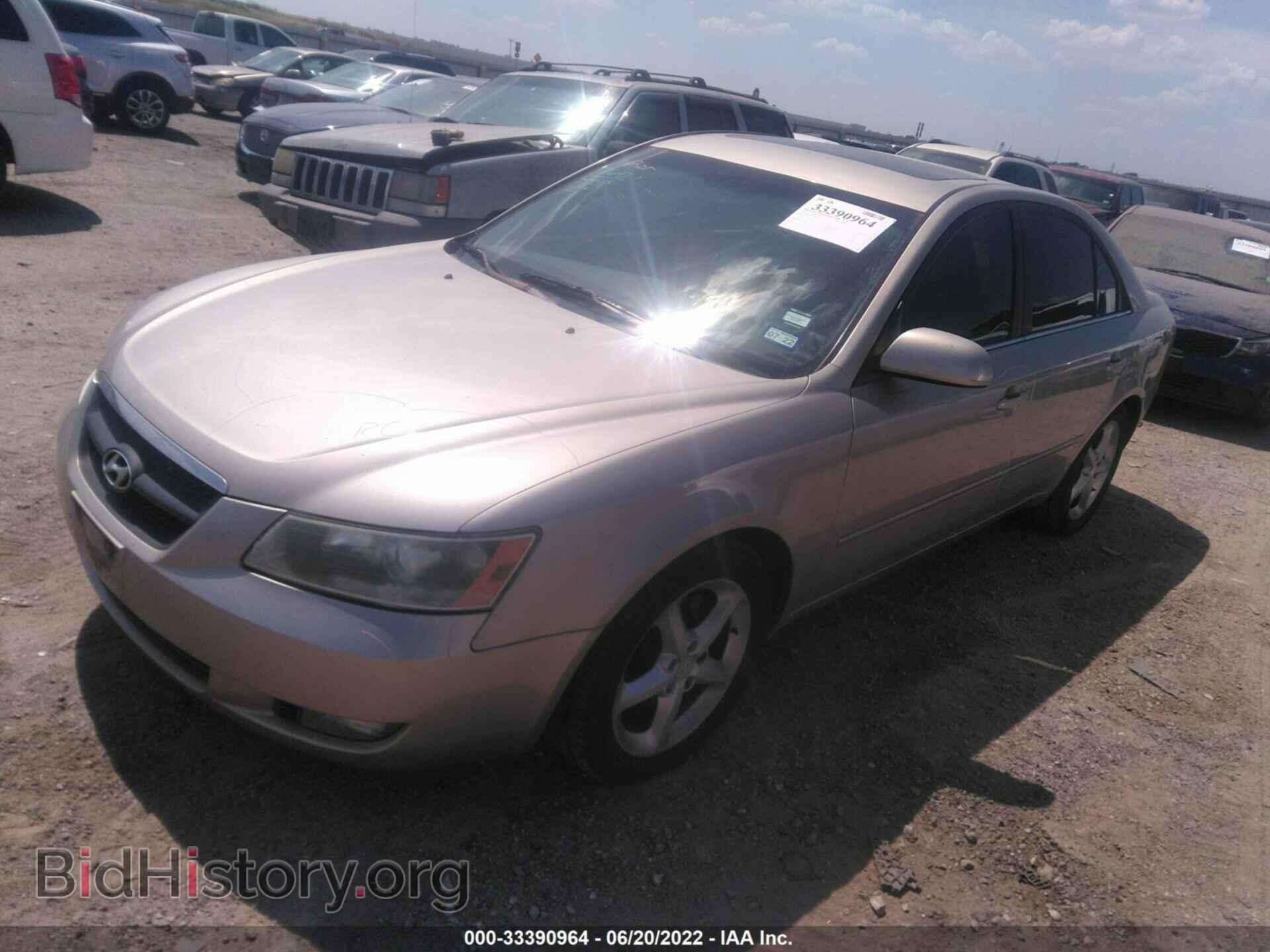2007 HYUNDAI SONATA - VIN: 5NPEU46F77H178563 - Фото 2