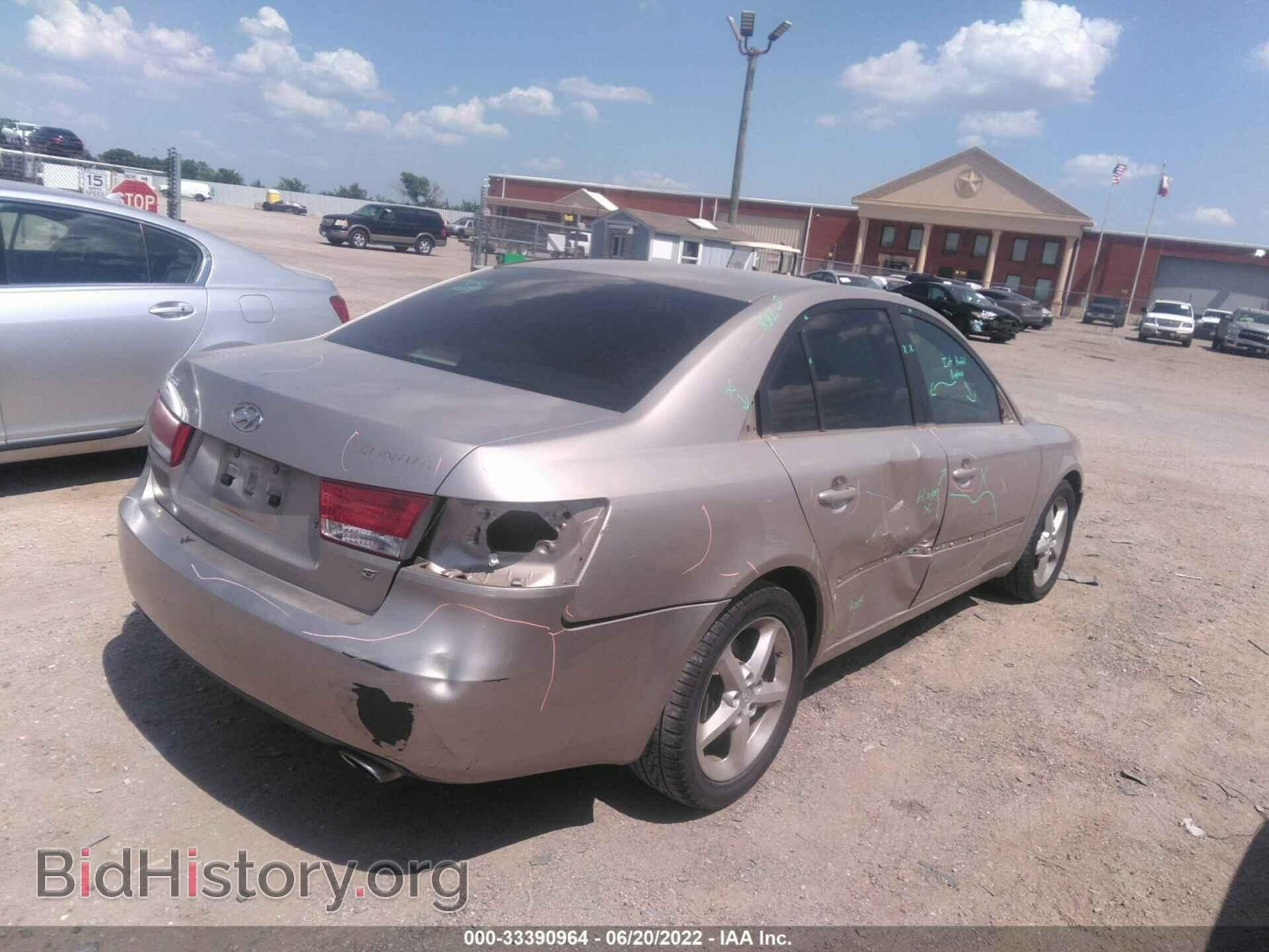 2007 HYUNDAI SONATA - VIN: 5NPEU46F77H178563 - Фото 4