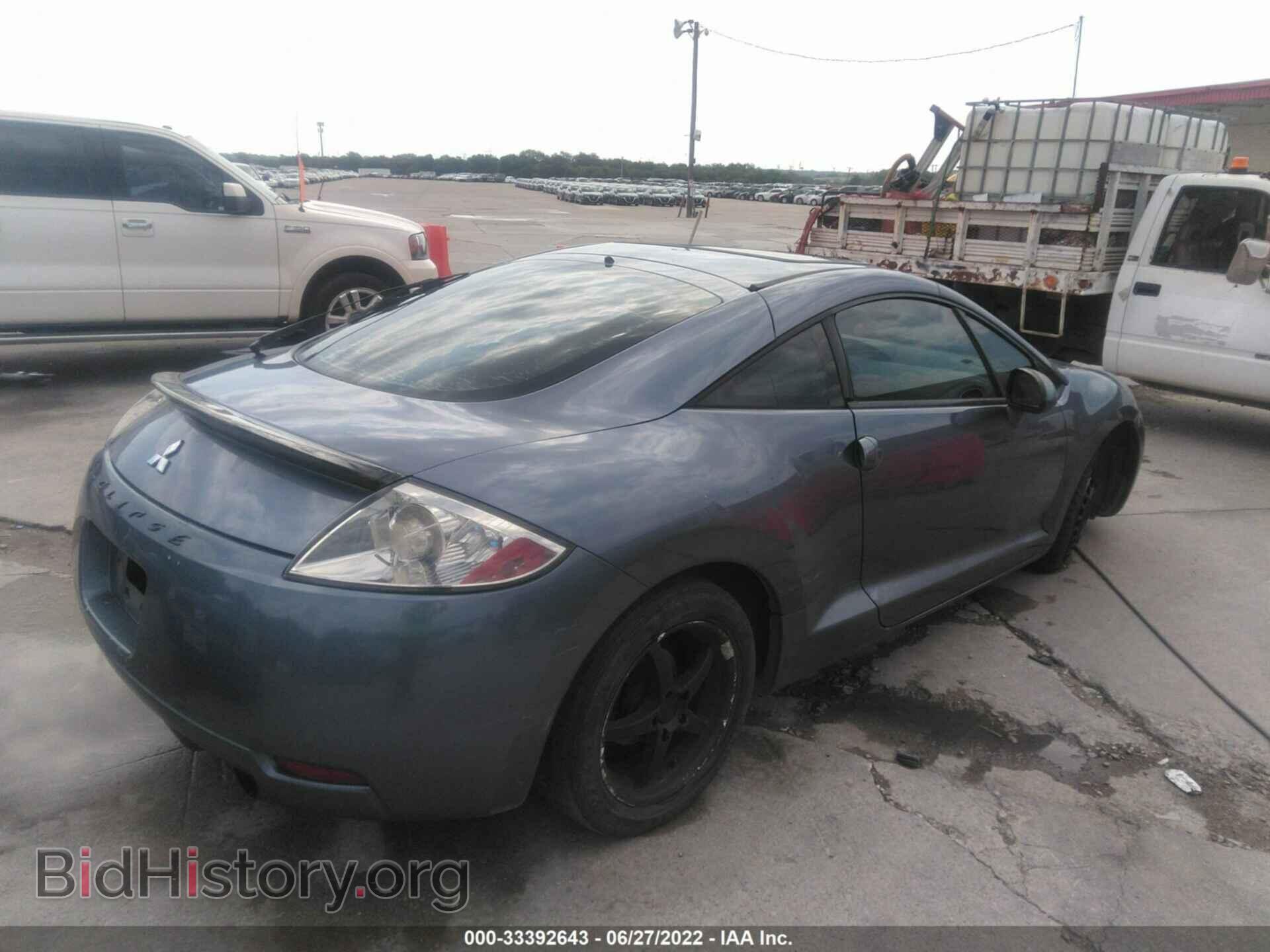 2007 MITSUBISHI ECLIPSE - VIN: 4A3AK24F07E051212 - Фото 4