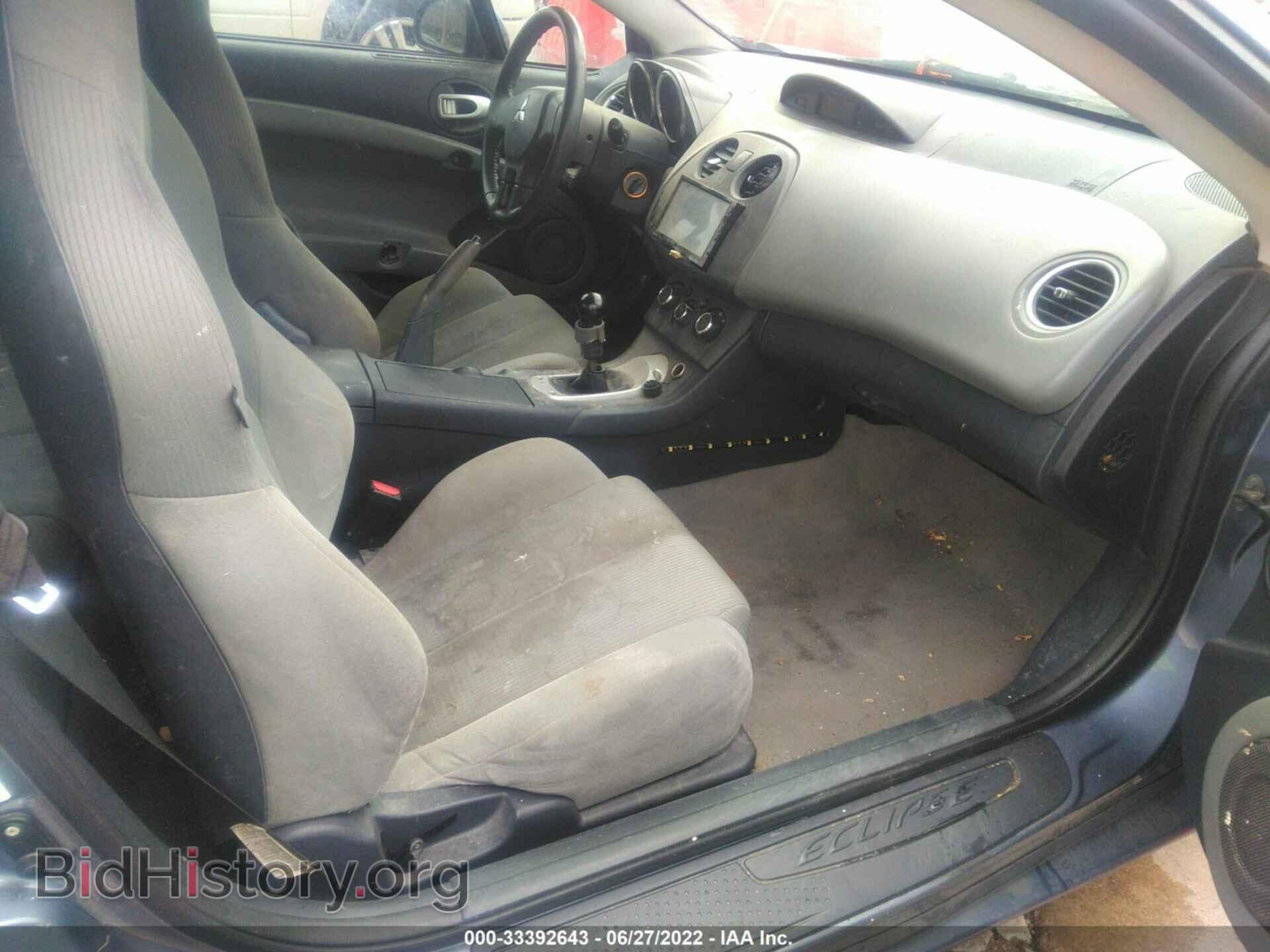 2007 MITSUBISHI ECLIPSE - VIN: 4A3AK24F07E051212 - Фото 5