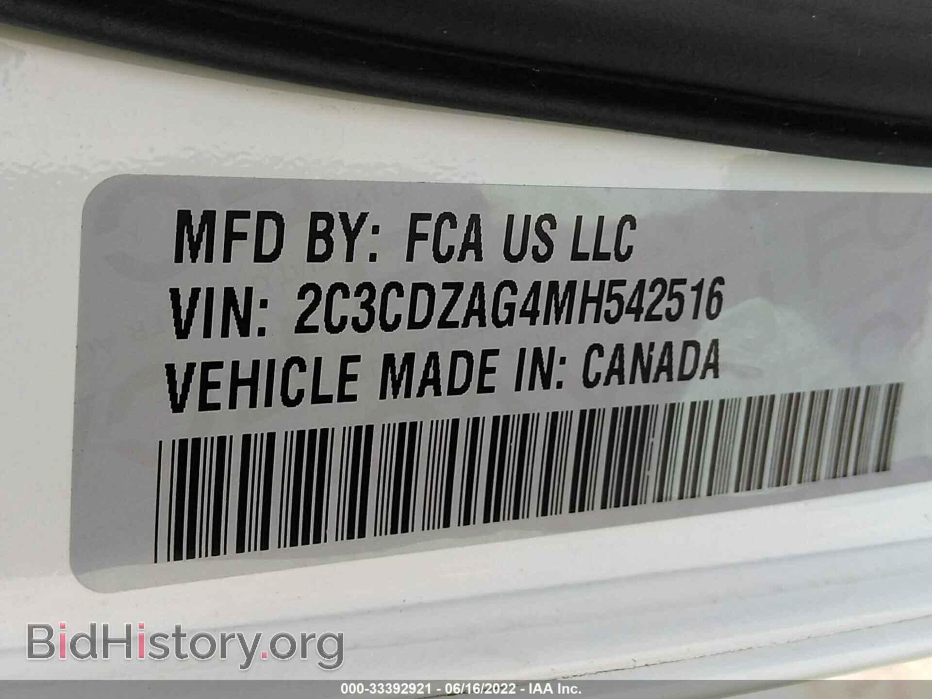 2021 DODGE CHALLENGER - VIN: 2C3CDZAG4MH542516 - Photo 9