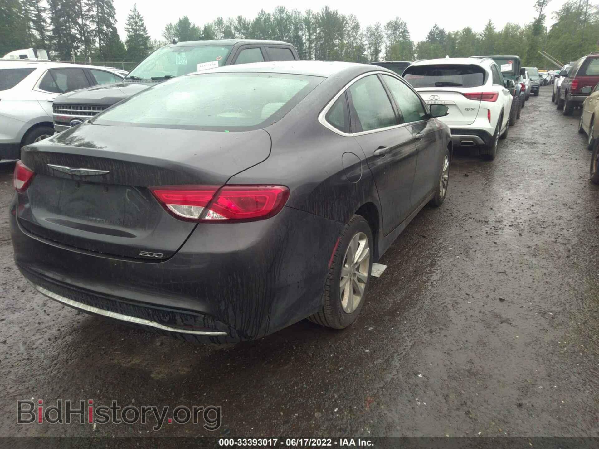 2016 CHRYSLER 200 - VIN: 1C3CCCAB3GN116574 - Фото 4