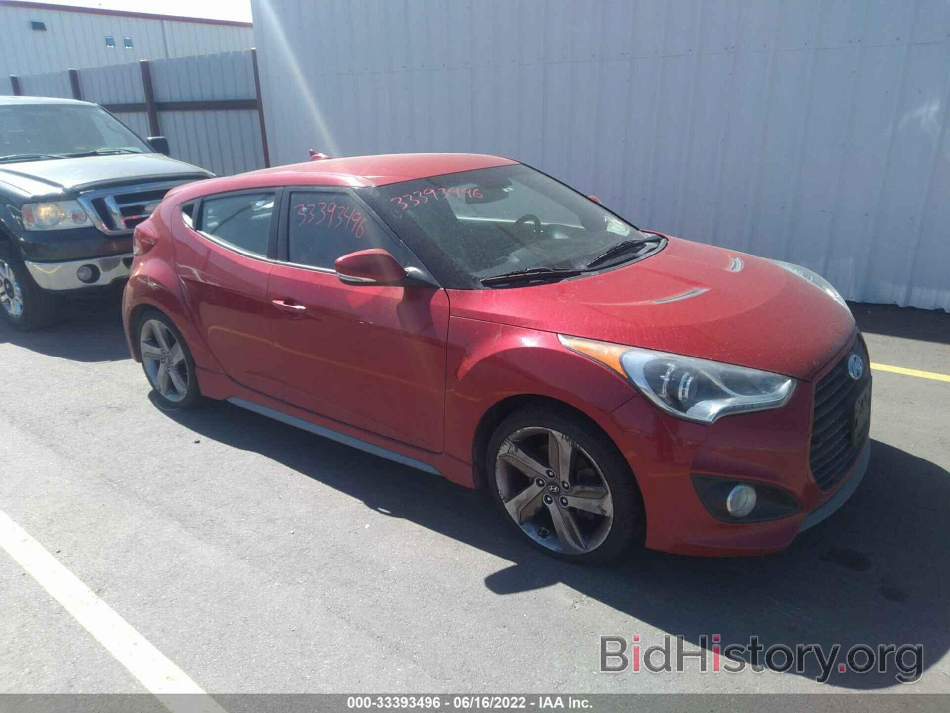 Фотография KMHTC6AE1DU105416 - HYUNDAI VELOSTER 2013