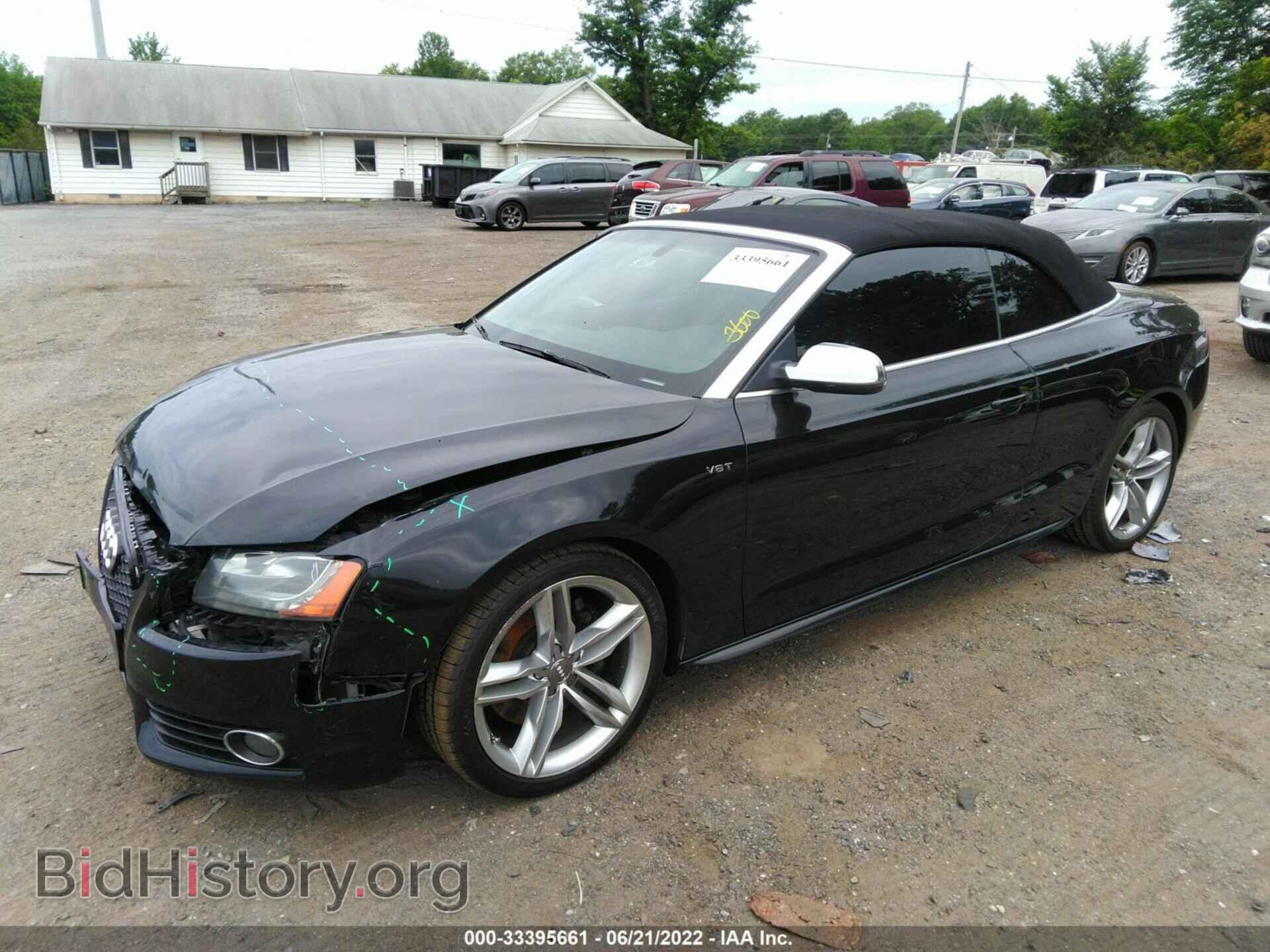 2012 AUDI S5 - VIN: WAUCGAFH2CN007791 - Фото 2