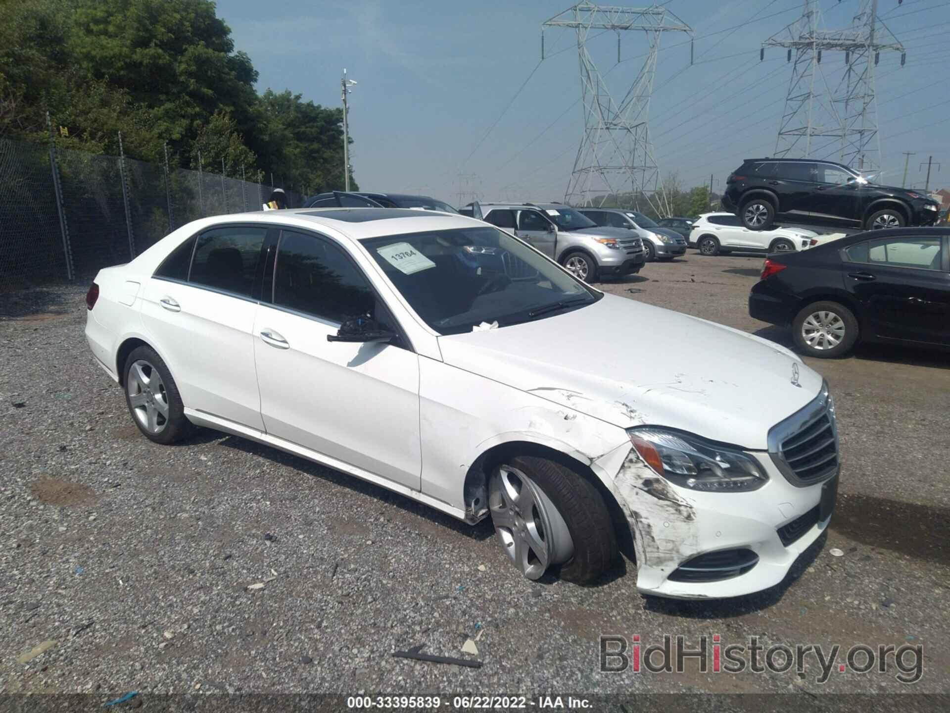 Photo WDDHF8JB3EA888248 - MERCEDES-BENZ E-CLASS 2014