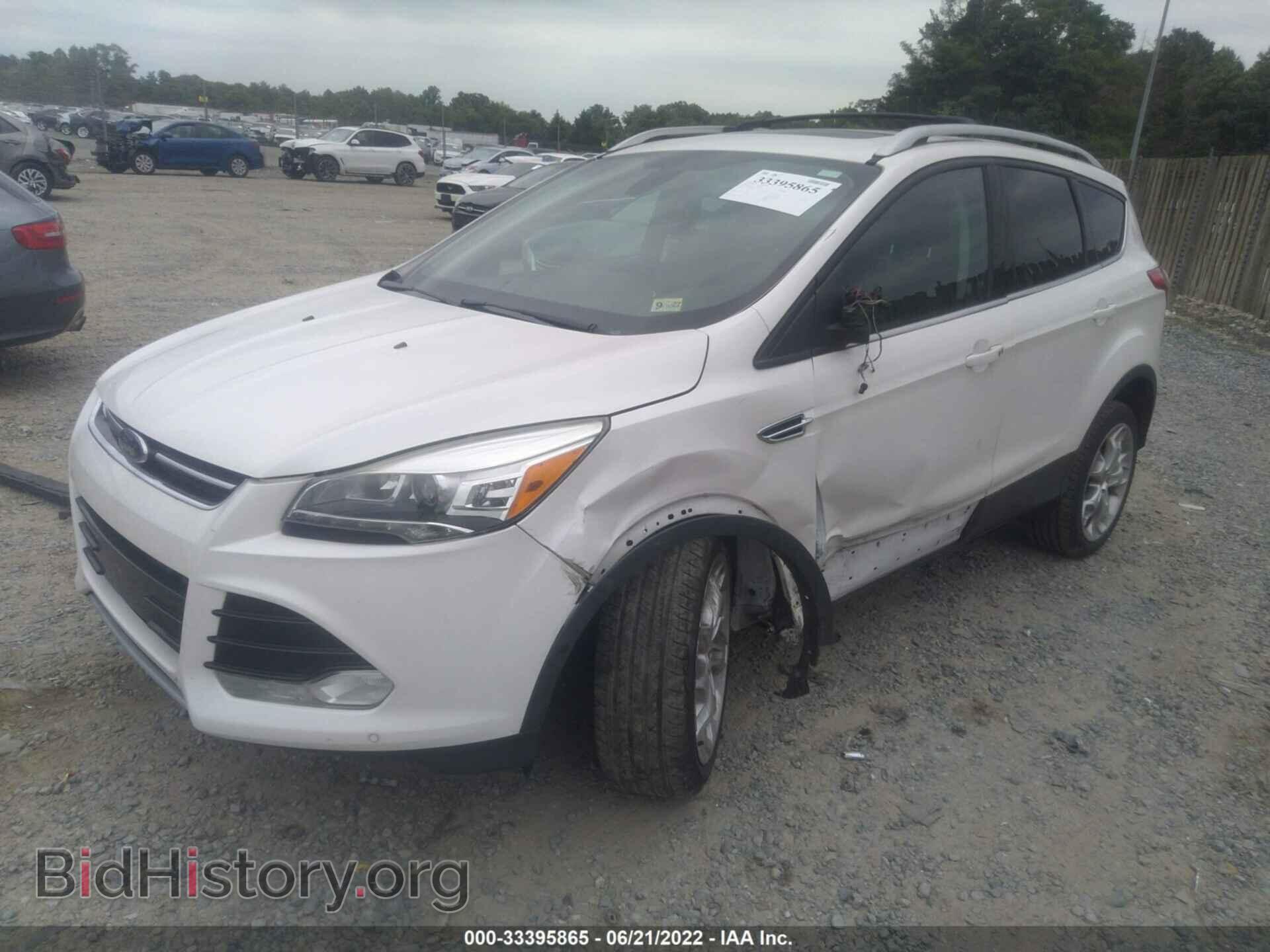 2013 FORD ESCAPE - VIN: 1FMCU9J95DUA82921 - Фото 2