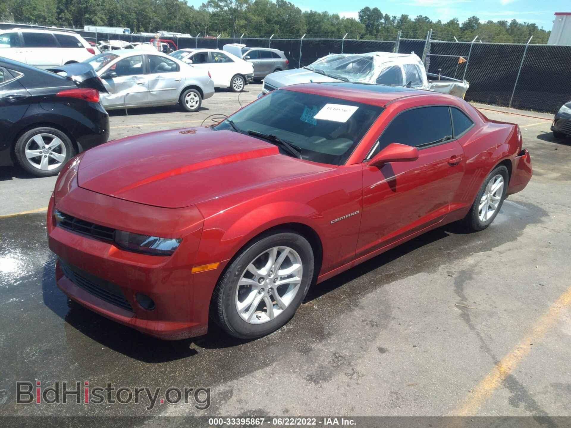 2014 CHEVROLET CAMARO - VIN: 2G1FB1E38E9247852 - Фото 2