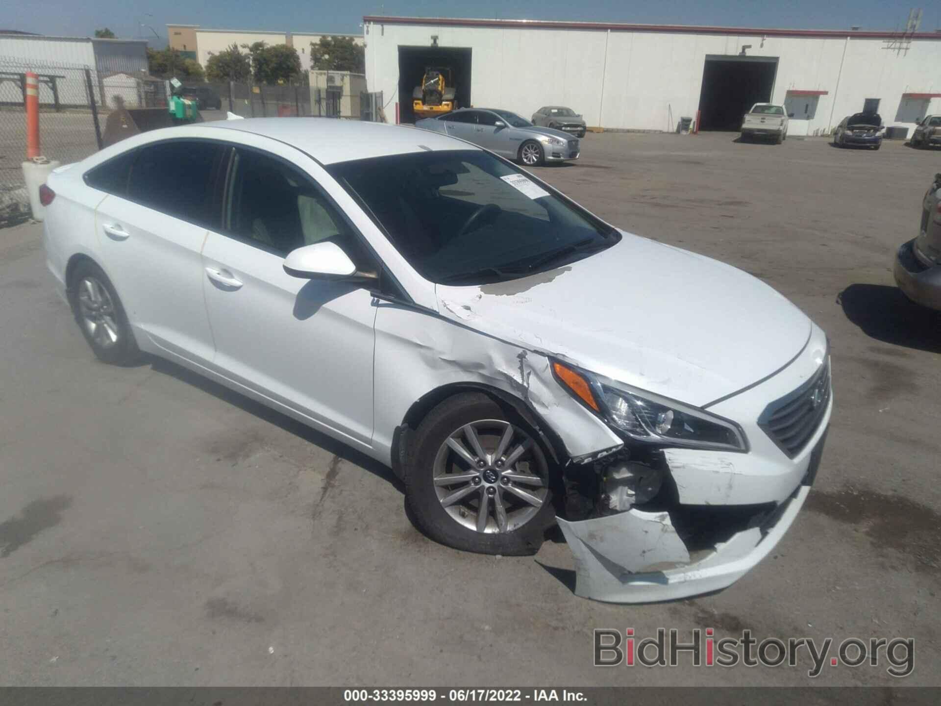 Photo 5NPE24AF4FH179567 - HYUNDAI SONATA 2015