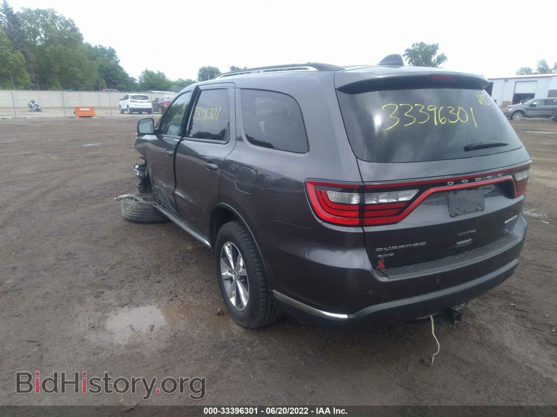2016 DODGE DURANGO - VIN: 1C4RDJDGXGC383446 - Photo 3