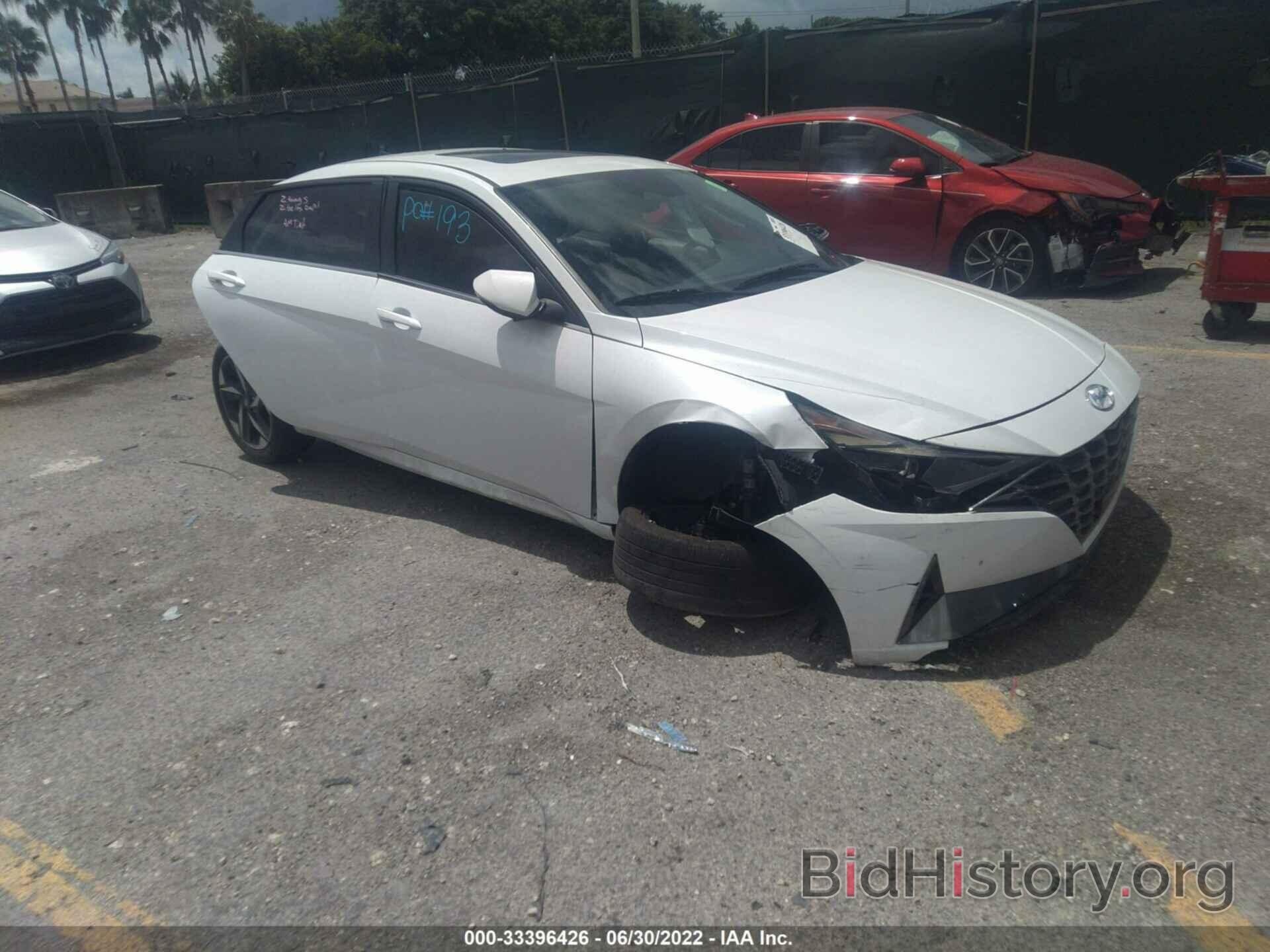 Photo 5NPLN4AG2MH017585 - HYUNDAI ELANTRA 2021