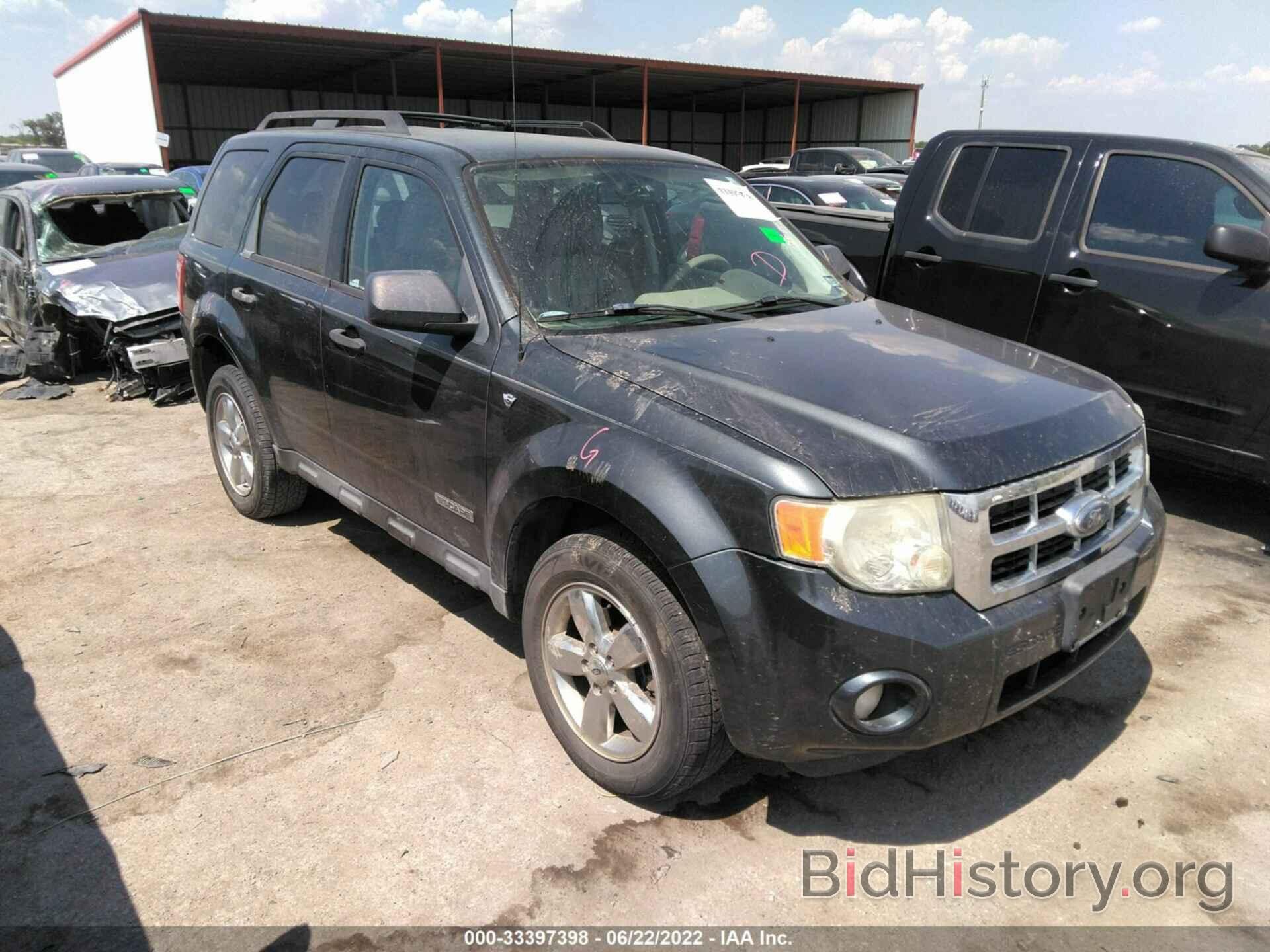 Photo 1FMCU03178KC24836 - FORD ESCAPE 2008