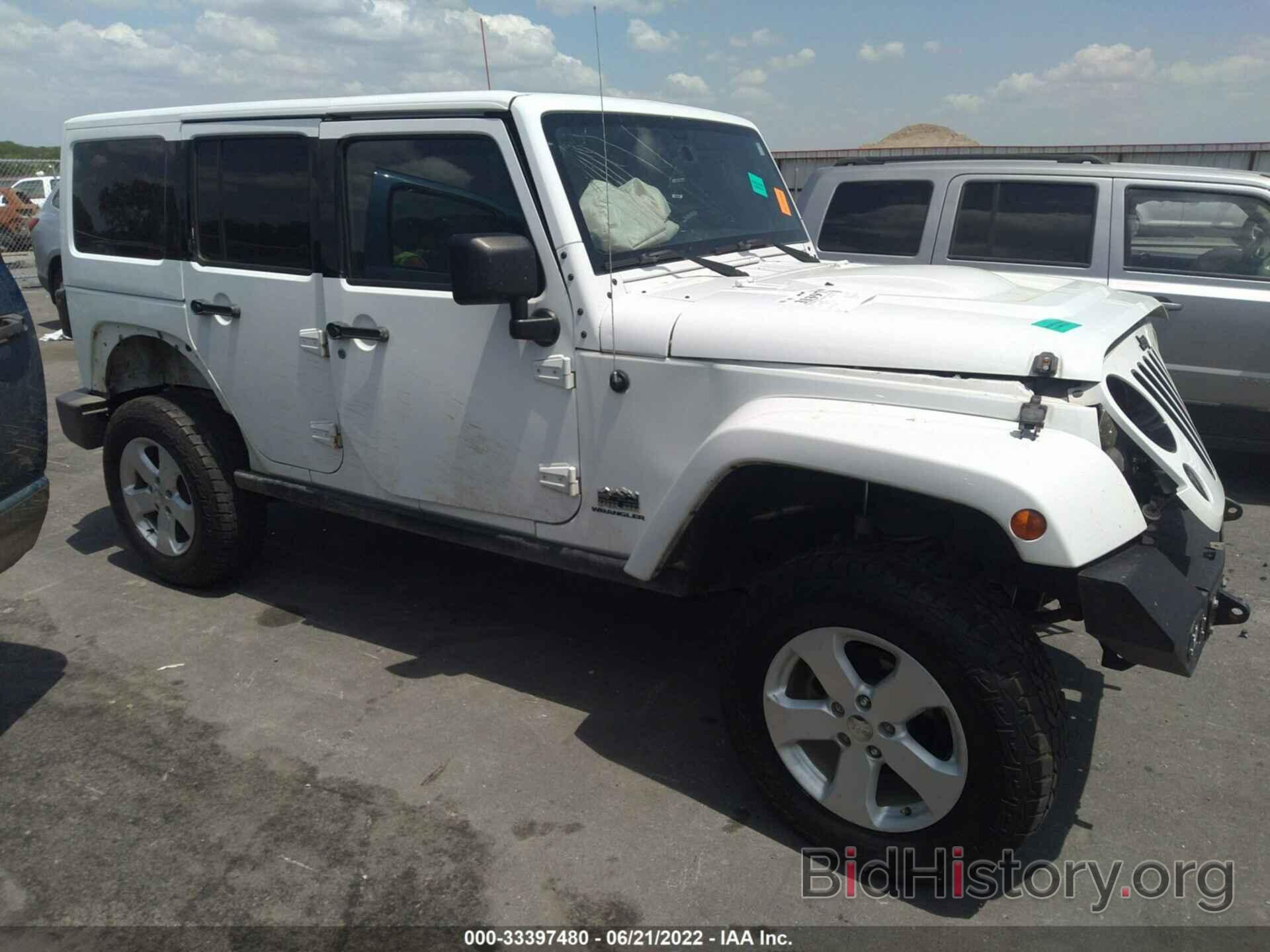 Photo 1C4BJWEG4EL218351 - JEEP WRANGLER UNLIMITED 2014