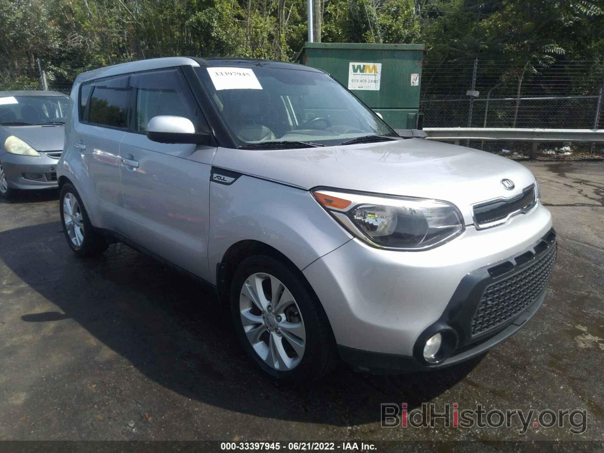 Photo KNDJP3A54G7855071 - KIA SOUL 2016