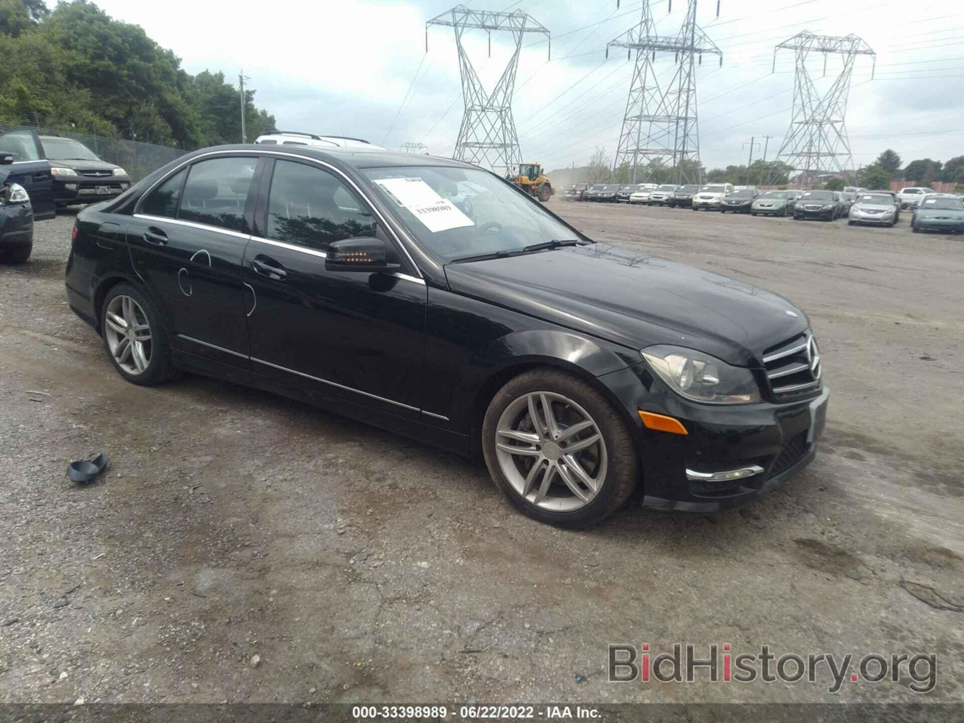 Photo WDDGF8AB5ER304834 - MERCEDES-BENZ C-CLASS 2014