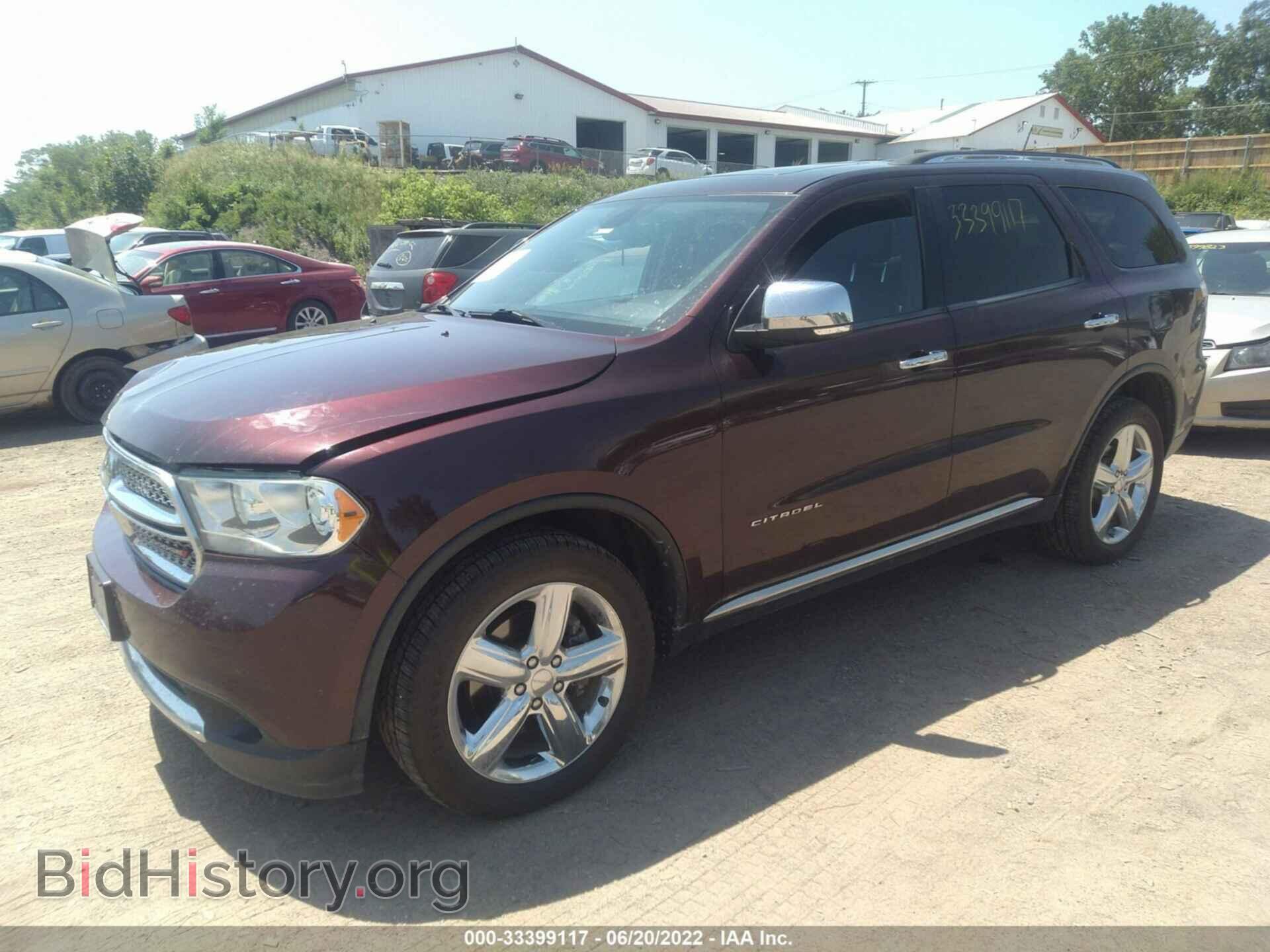 2012 DODGE DURANGO - VIN: 1C4RDJEGXCC322199 - Photo 2