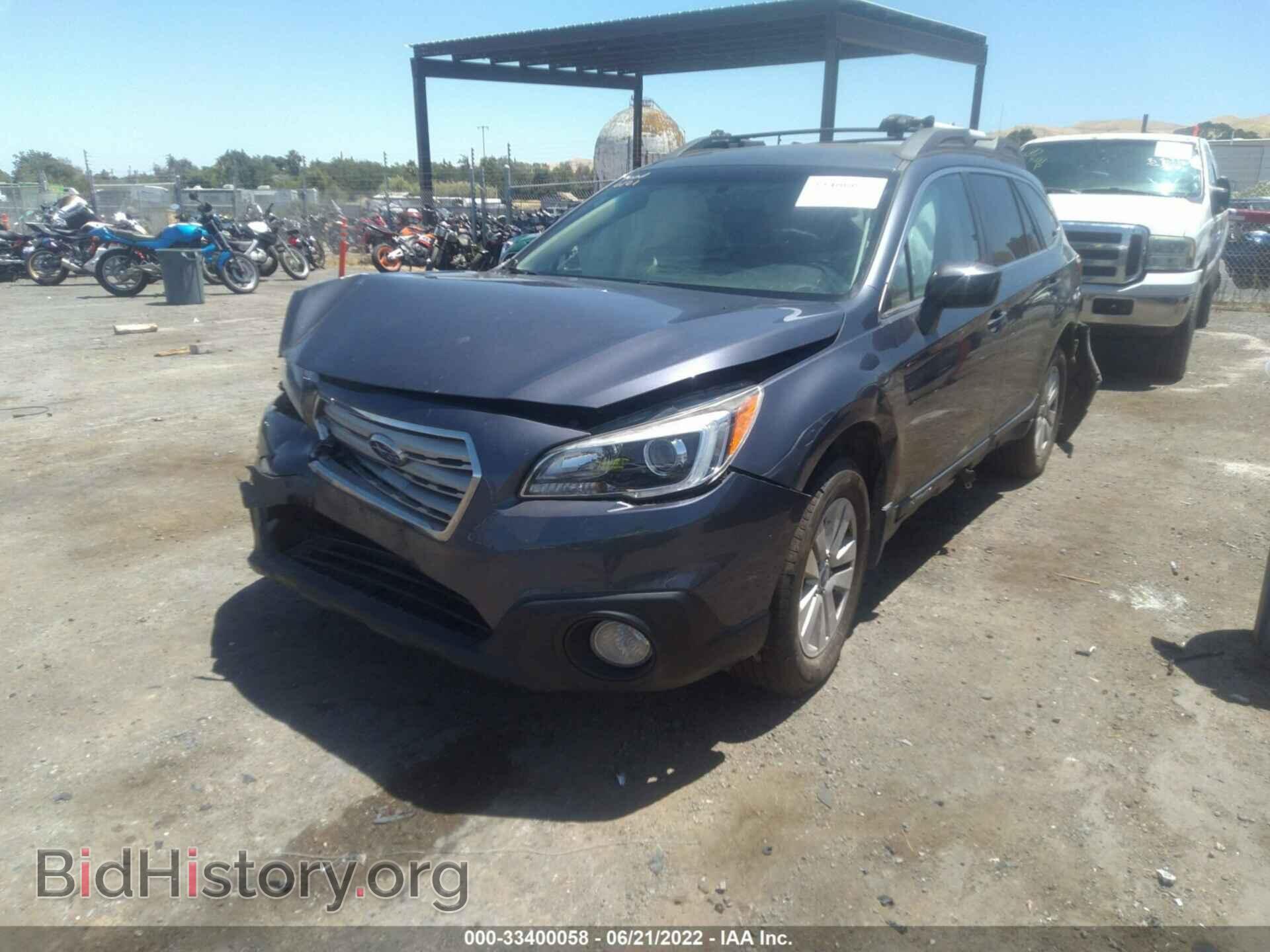 2016 SUBARU OUTBACK - VIN: 4S4BSACC2G3245093 - Фото 2