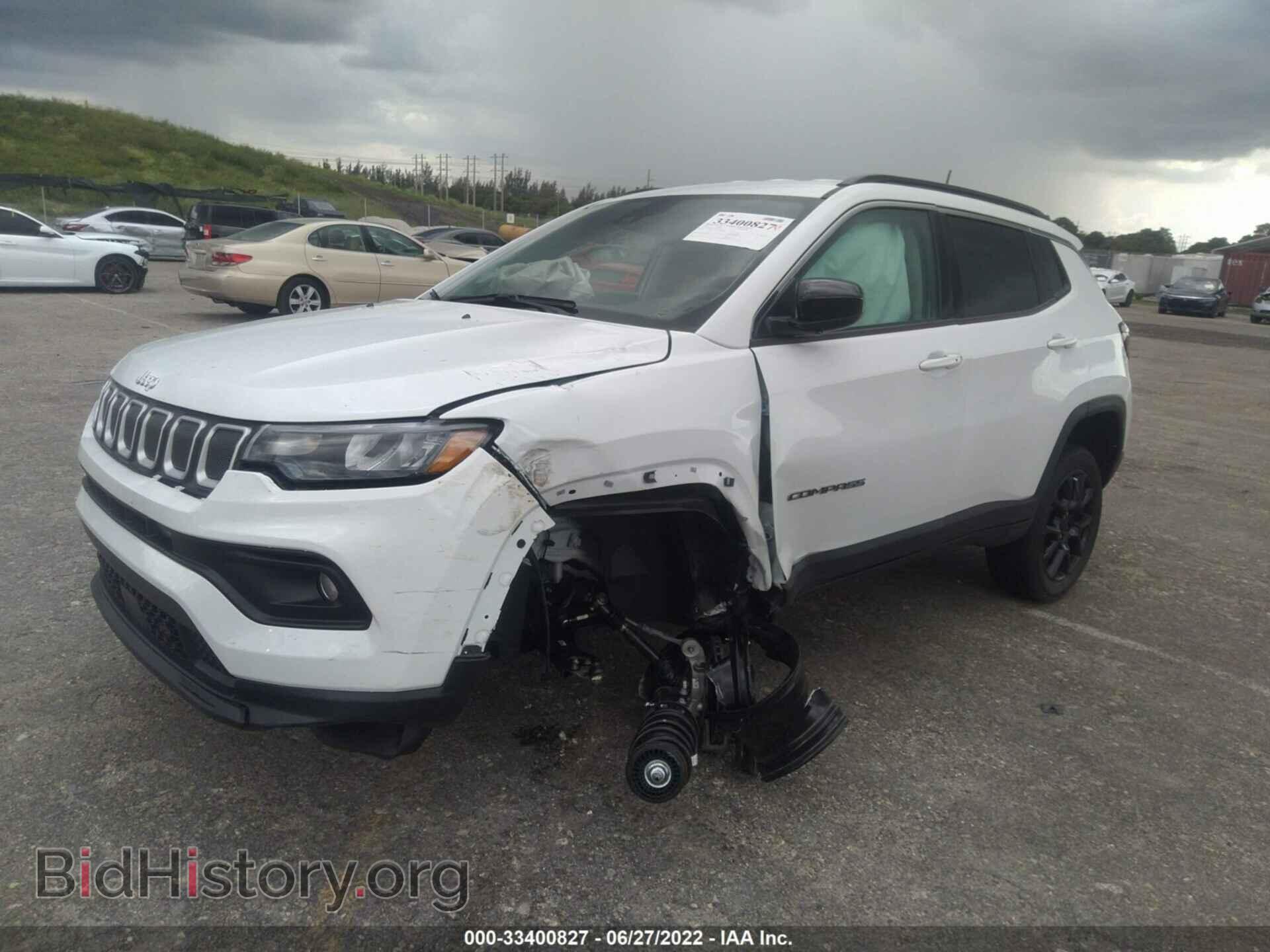 2022 JEEP COMPASS - VIN: 3C4NJDFB1NT129796 - Фото 2