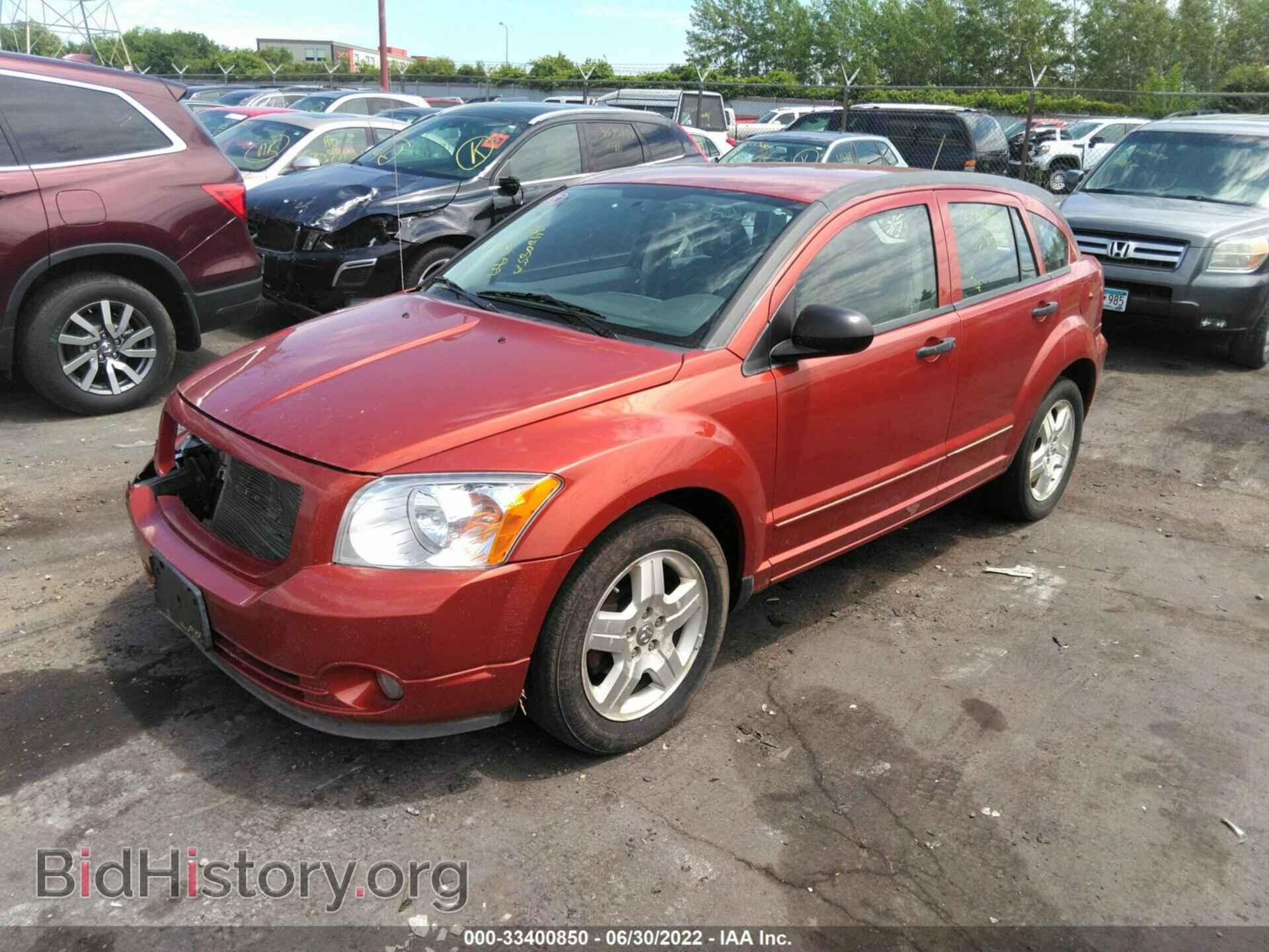2007 DODGE CALIBER - VIN: 1B3HB48B77D101258 - Фото 2