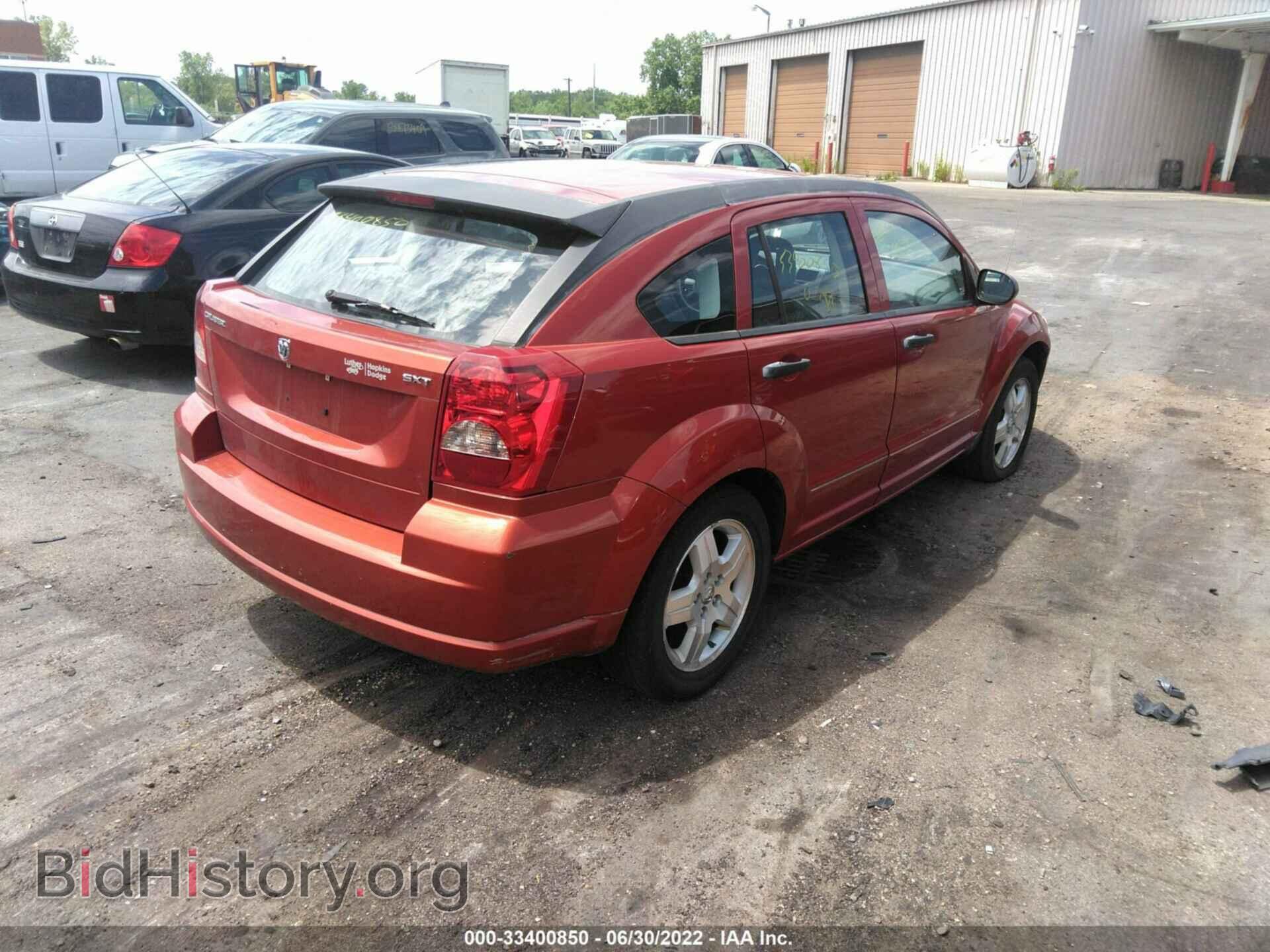 2007 DODGE CALIBER - VIN: 1B3HB48B77D101258 - Фото 4