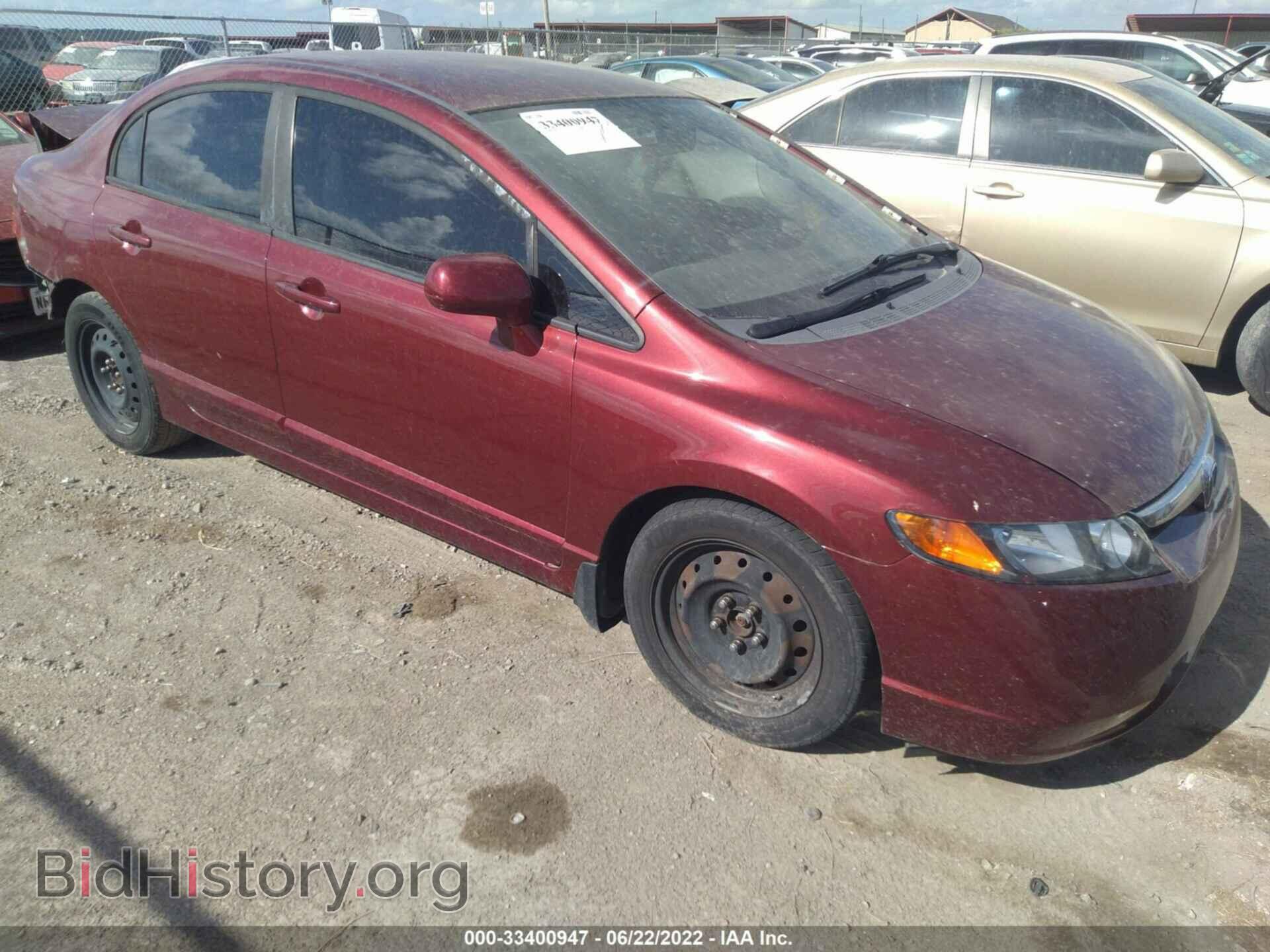 Photo 1HGFA16548L093147 - HONDA CIVIC SDN 2008