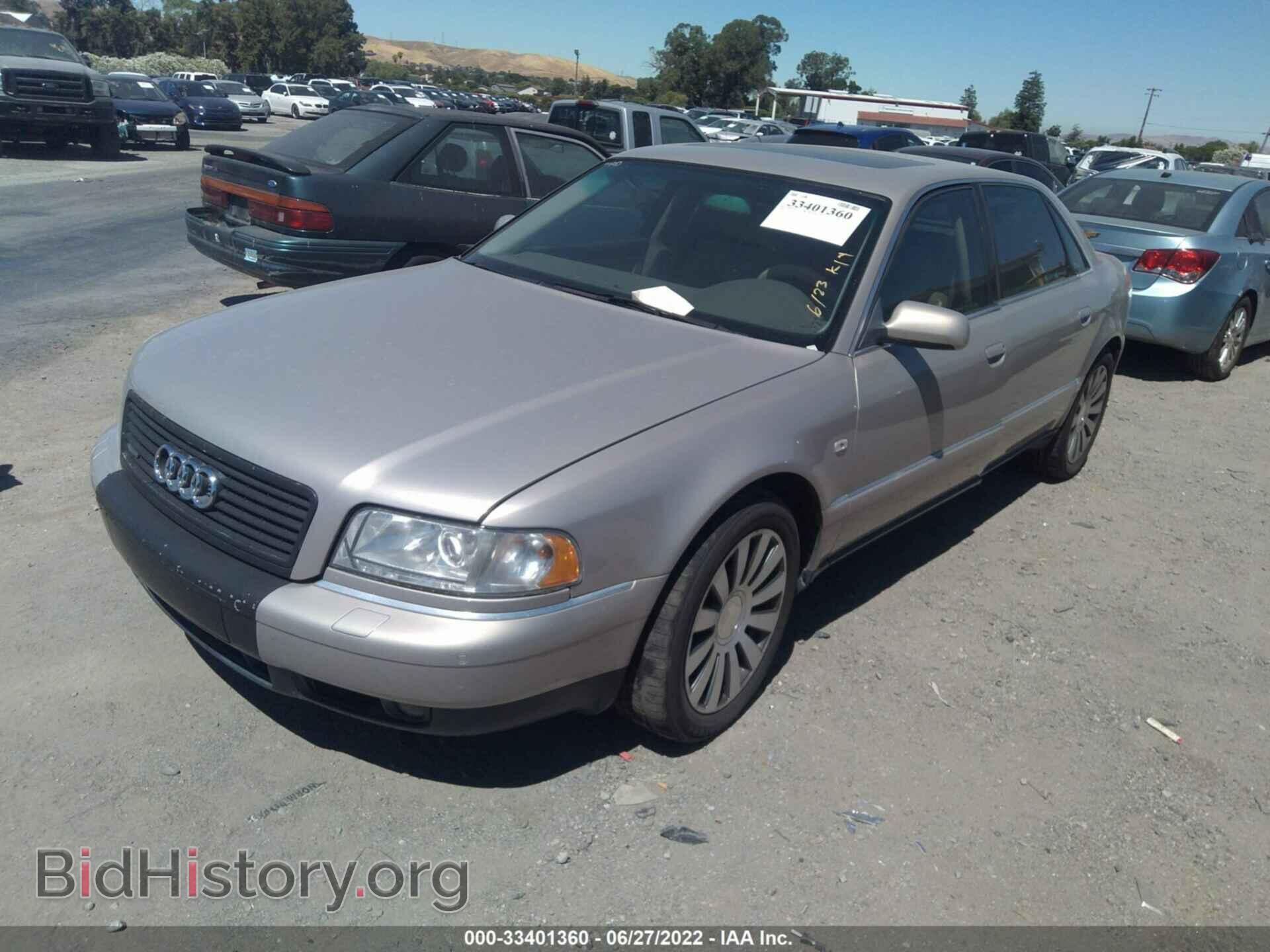 2000 AUDI A8 - VIN: WAUFL54D8YN010086 - Фото 2