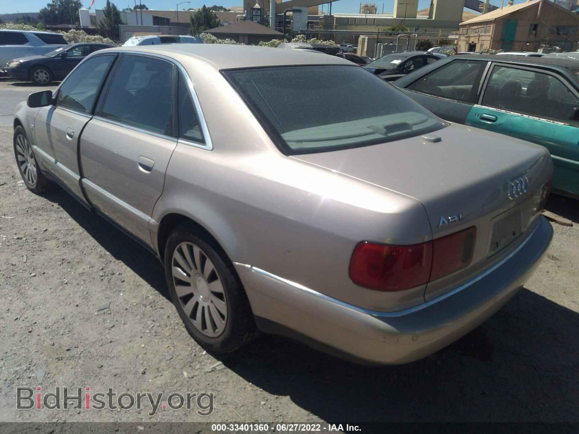 2000 AUDI A8 - VIN: WAUFL54D8YN010086 - Фото 3