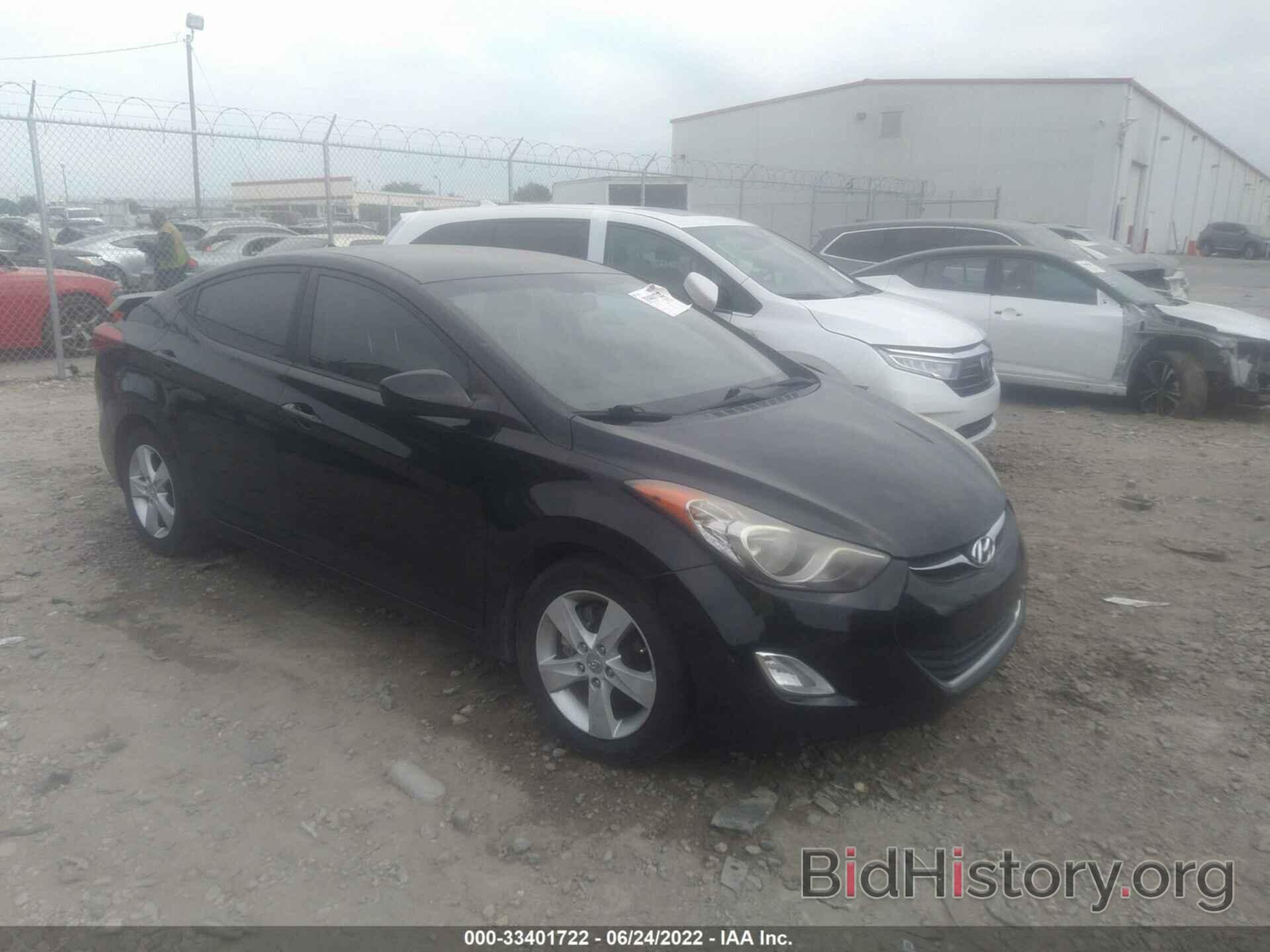 Photo KMHDH4AE2CU330078 - HYUNDAI ELANTRA 2012