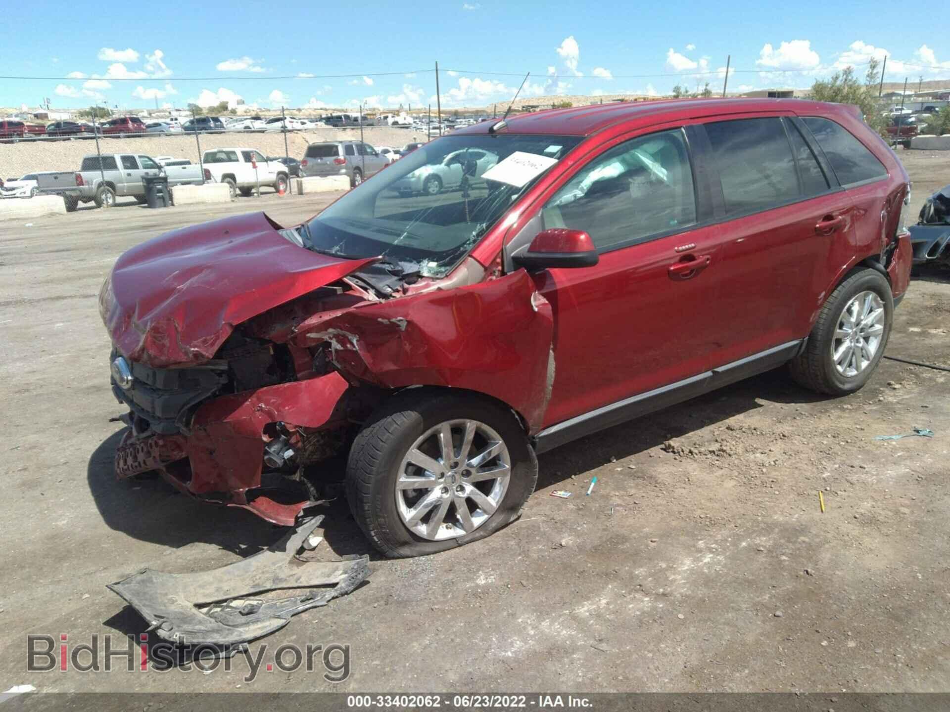 2014 FORD EDGE - VIN: 2FMDK3JC2EBA10293 - Фото 2