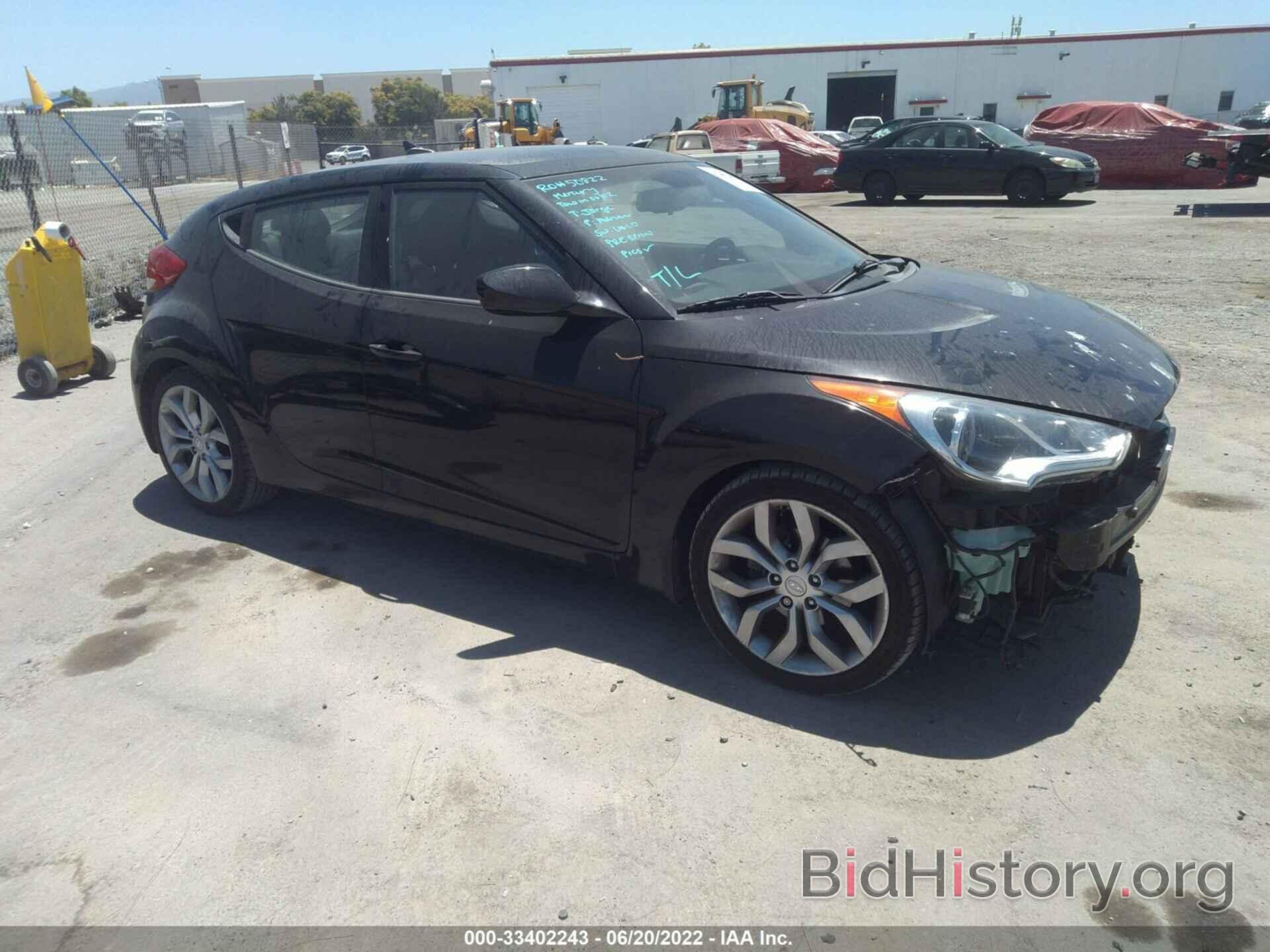 Photo KMHTC6AD0CU072415 - HYUNDAI VELOSTER 2012