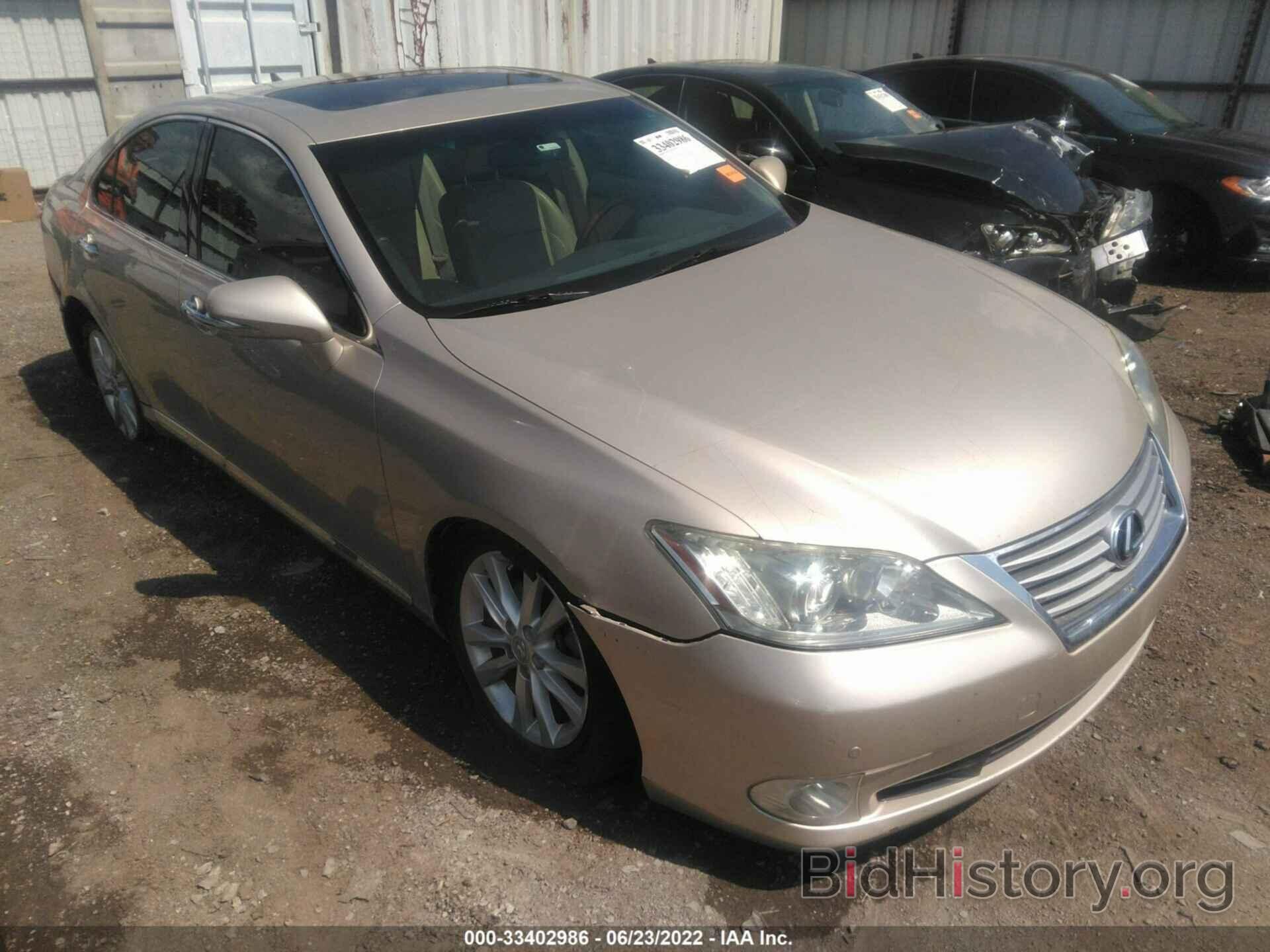 Photo JTHBK1EG8C2495232 - LEXUS ES 350 2012