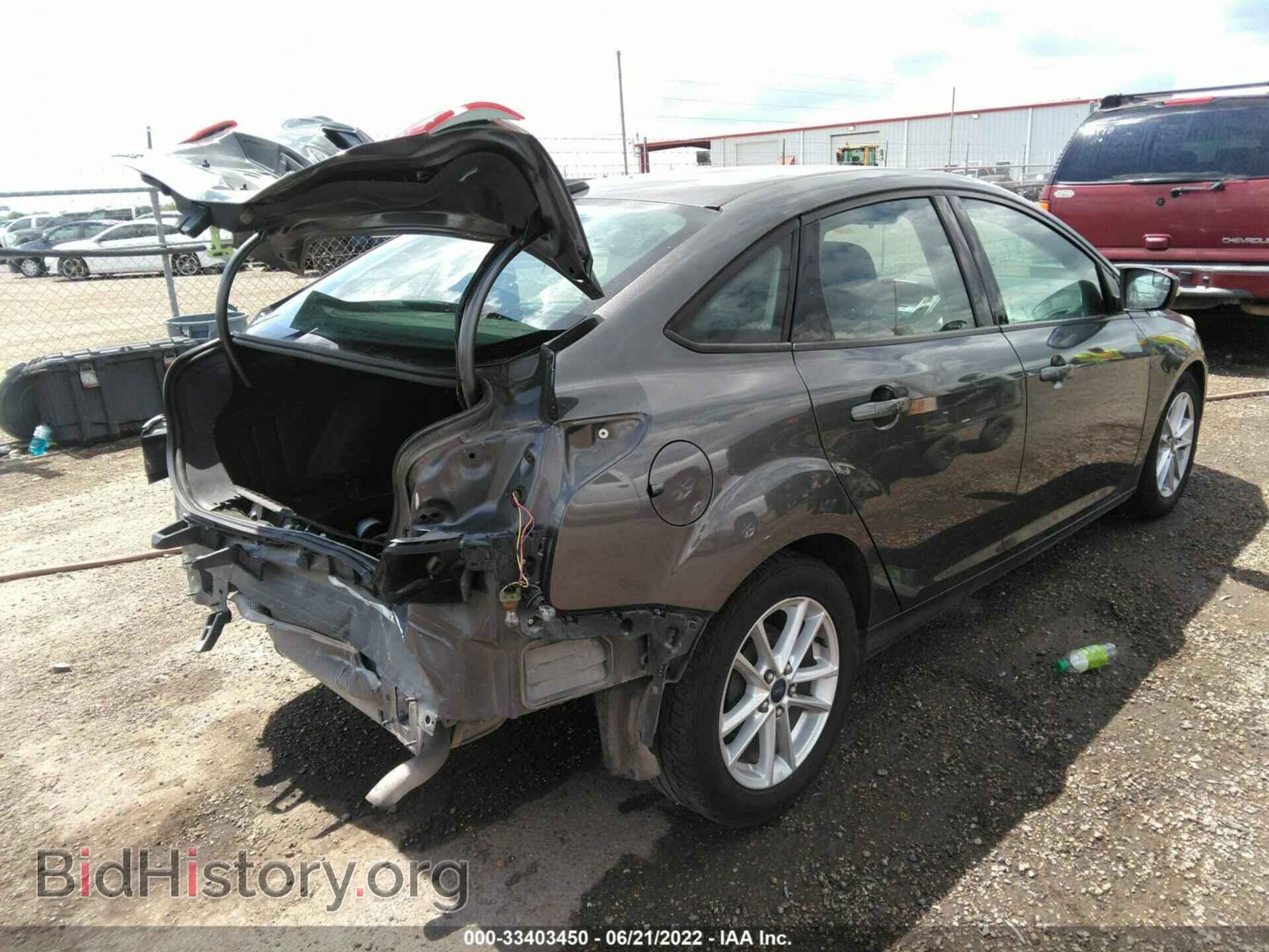 2015 FORD FOCUS - VIN: 1FADP3F2XFL356749 - Фото 4