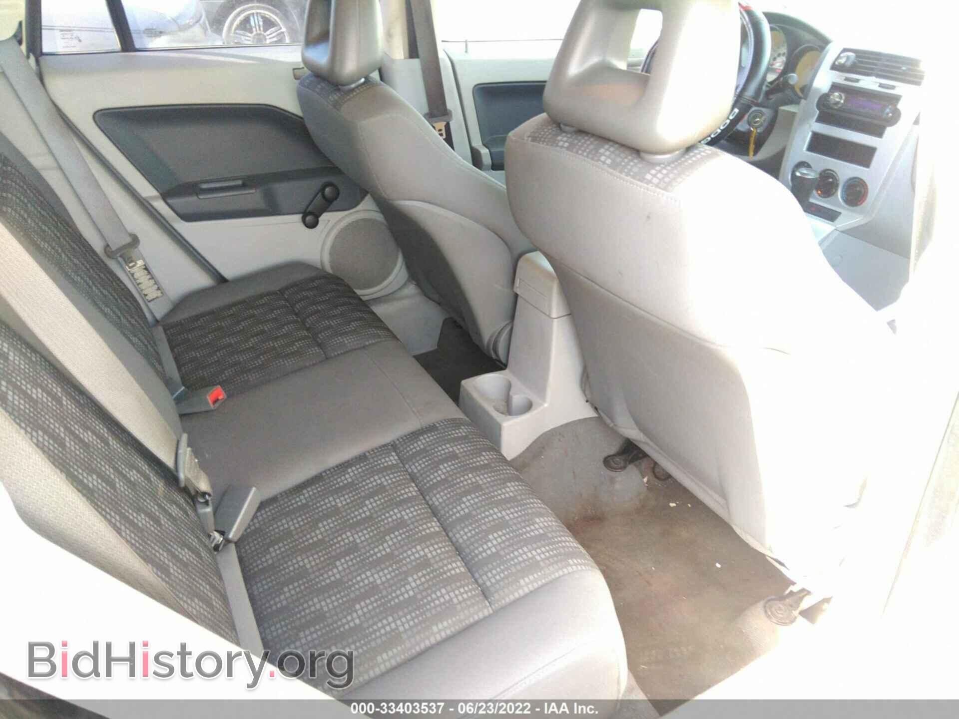 2007 DODGE CALIBER - VIN: 1B3HB28B07D150533 - Фото 8