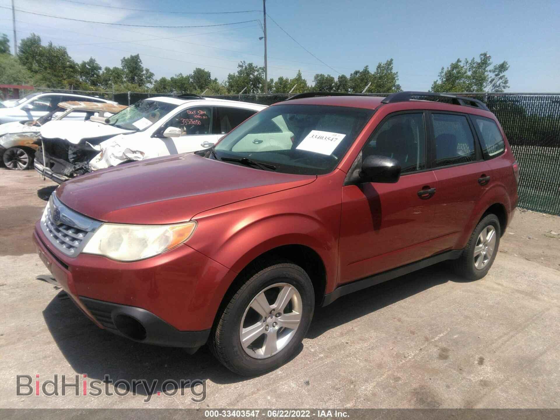 2011 SUBARU FORESTER - VIN: JF2SHBBC2BH743723 - Фото 2