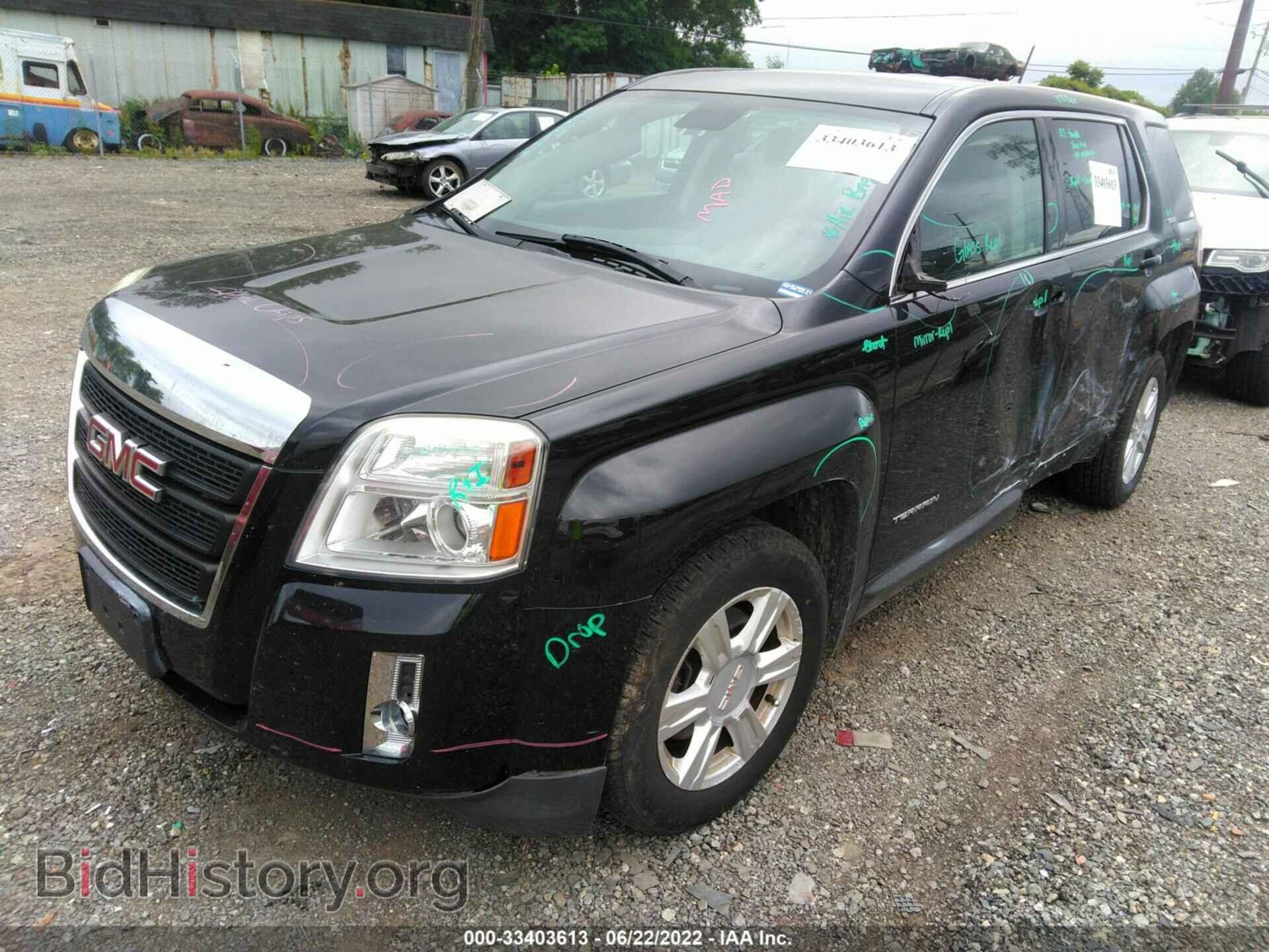 2014 GMC TERRAIN - VIN: 2GKALMEK0E6339728 - Фото 2