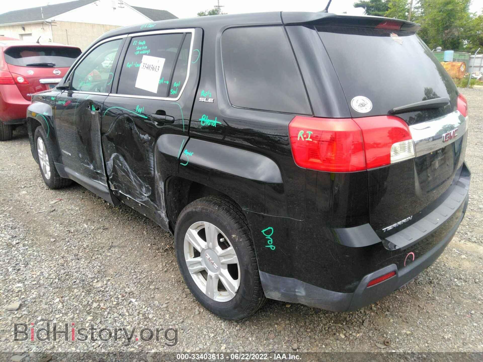 2014 GMC TERRAIN - VIN: 2GKALMEK0E6339728 - Фото 3