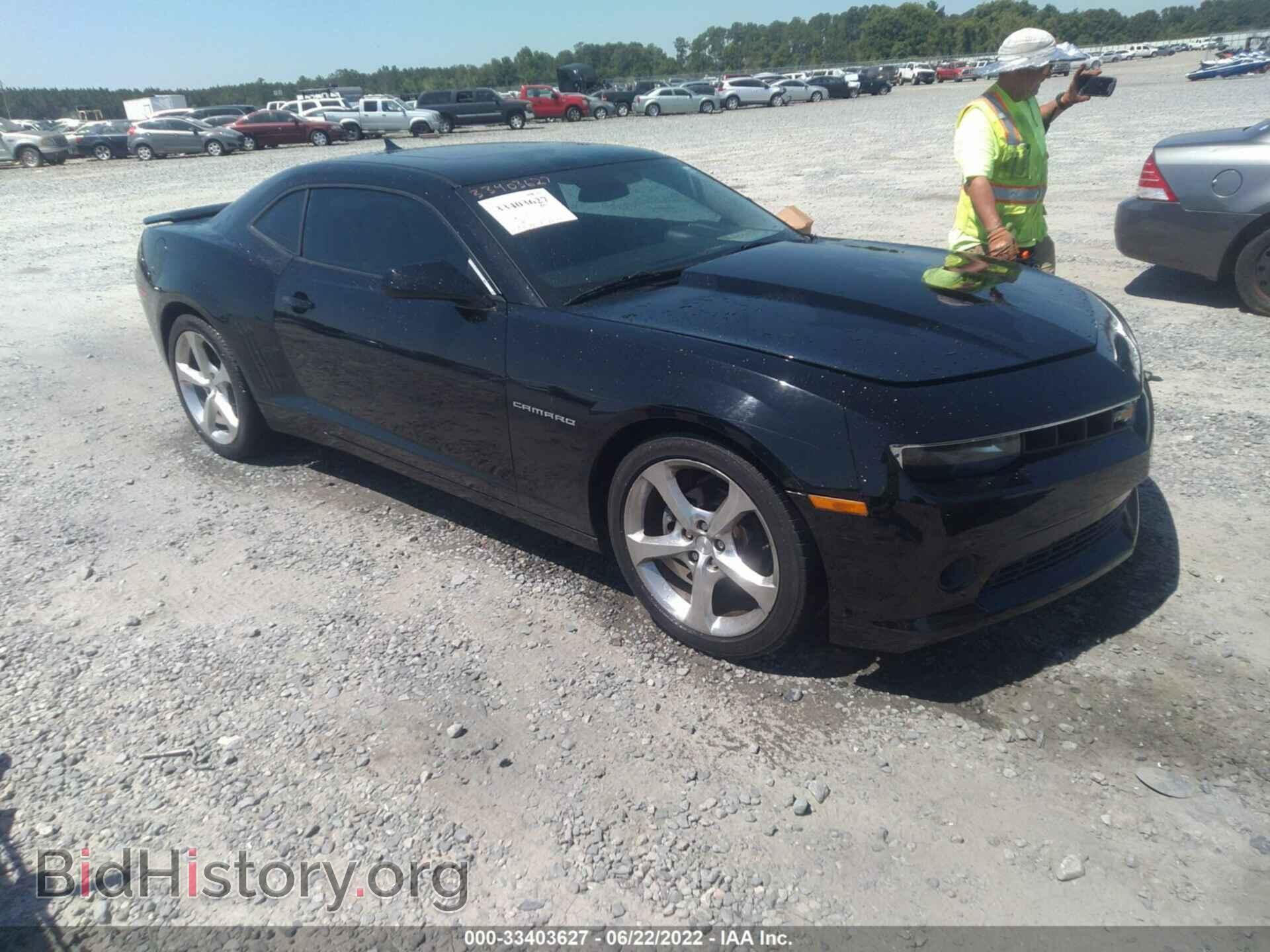 Photo 2G1FF1E32F9261509 - CHEVROLET CAMARO 2015