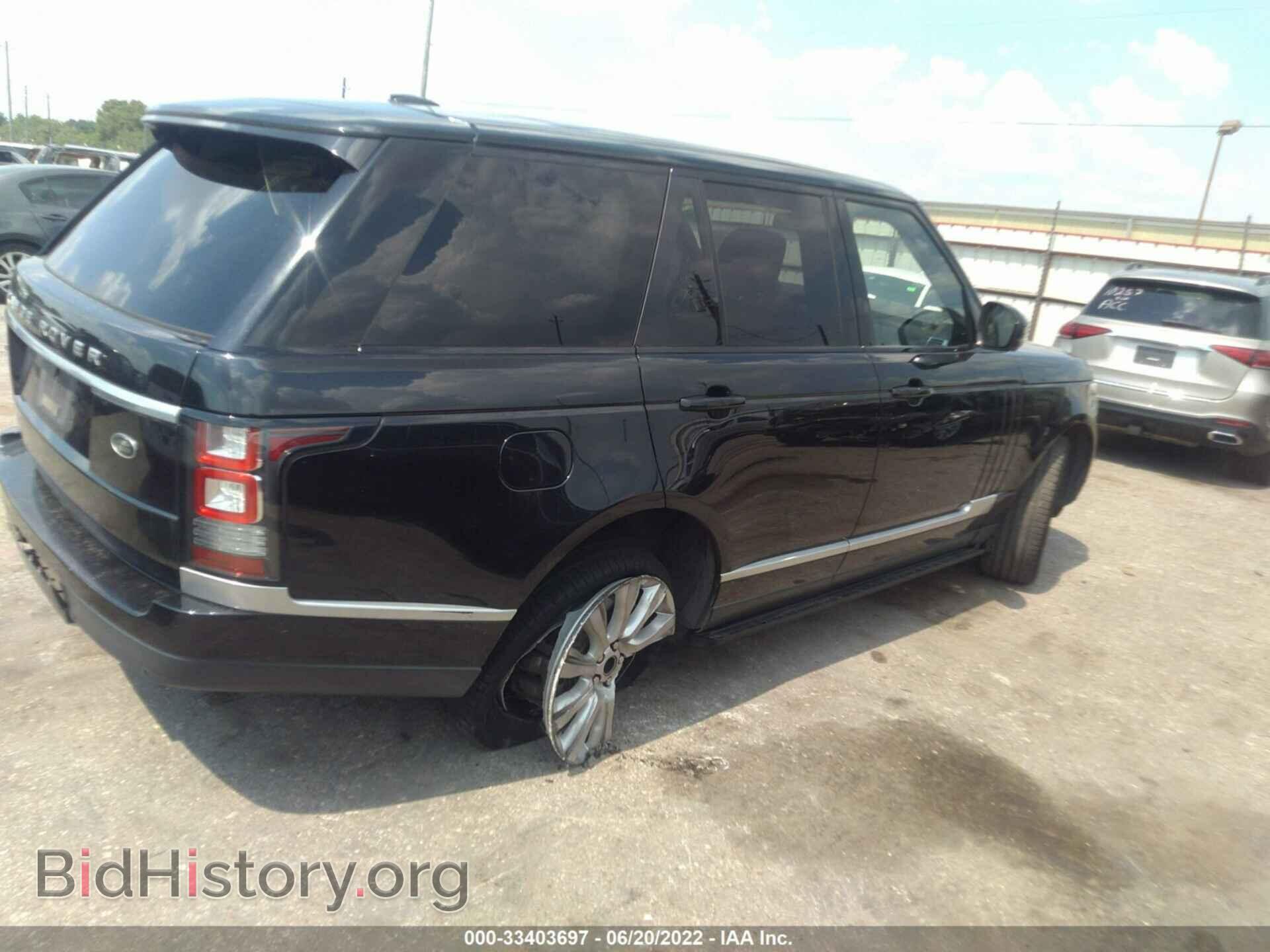 2014 LAND ROVER RANGE ROVER - VIN: SALGS2EF2EA151823 - Photo 4