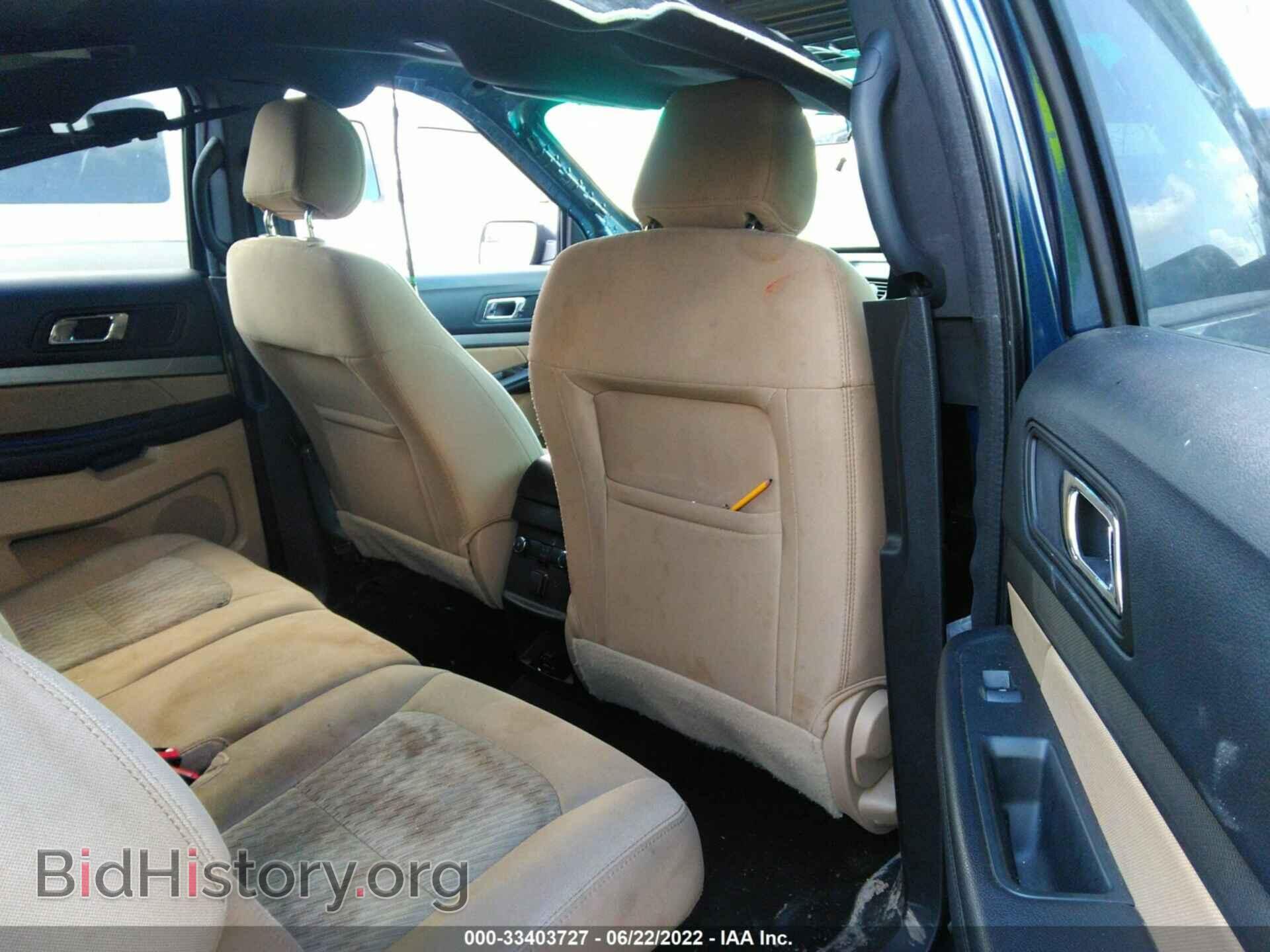 2017 FORD EXPLORER - VIN: 1FM5K7B8XHGA86587 - Photo 8