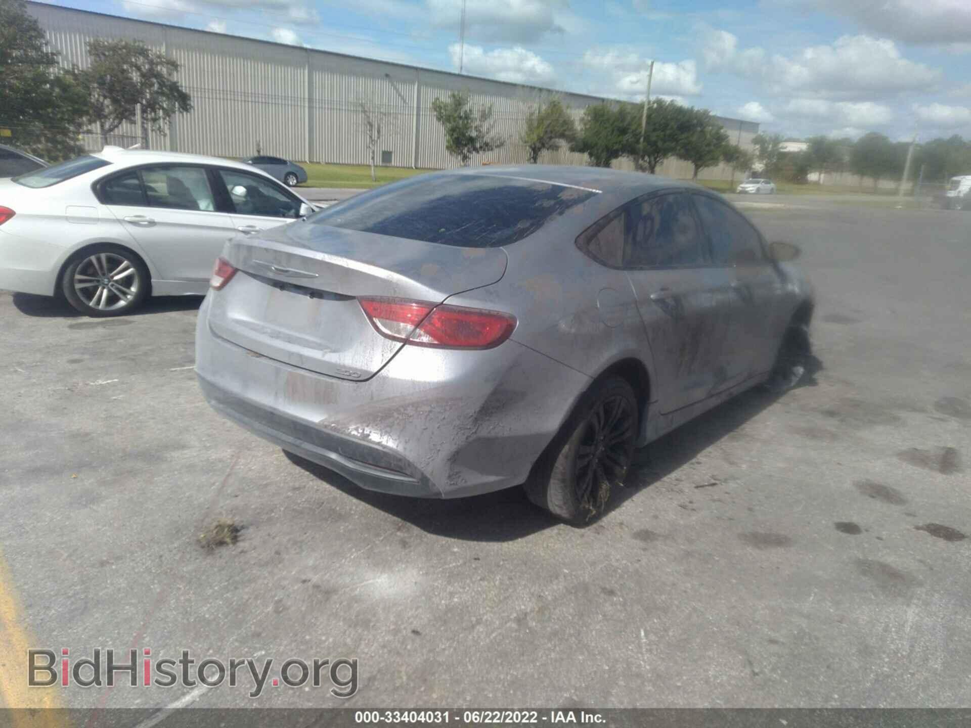 2017 CHRYSLER 200 - VIN: 1C3CCCFB5HN500351 - Фото 4