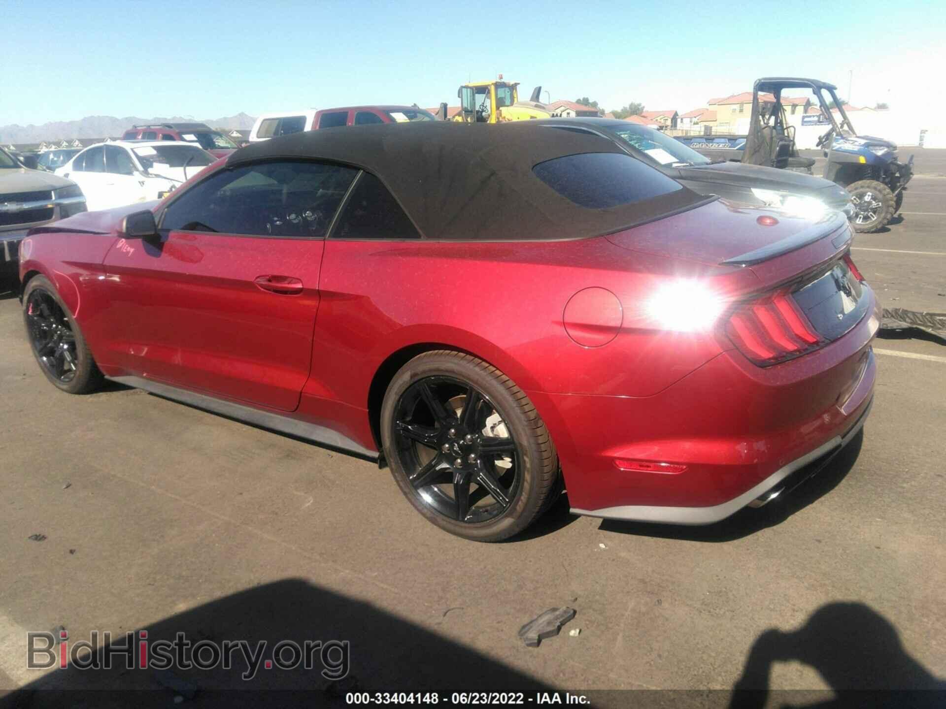 2019 FORD MUSTANG - VIN: 1FATP8UH9K5158100 - Фото 3