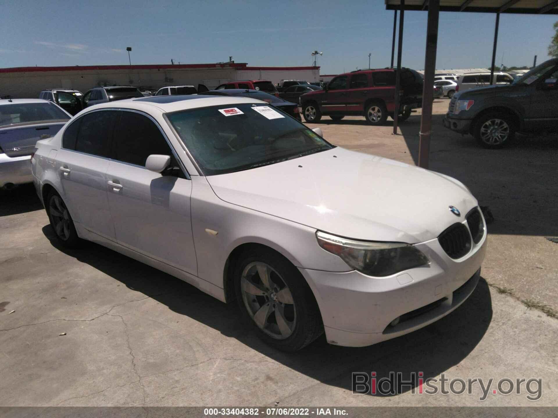 Photo WBANE53547CW66294 - BMW 5 SERIES 2007