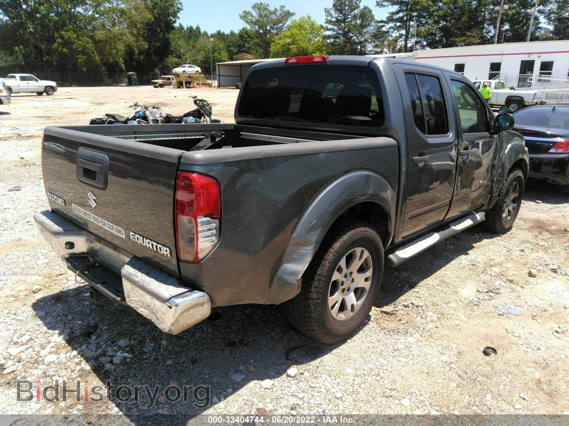 2009 SUZUKI EQUATOR - VIN: 5Z6AD07U39C414288 - Фото 4