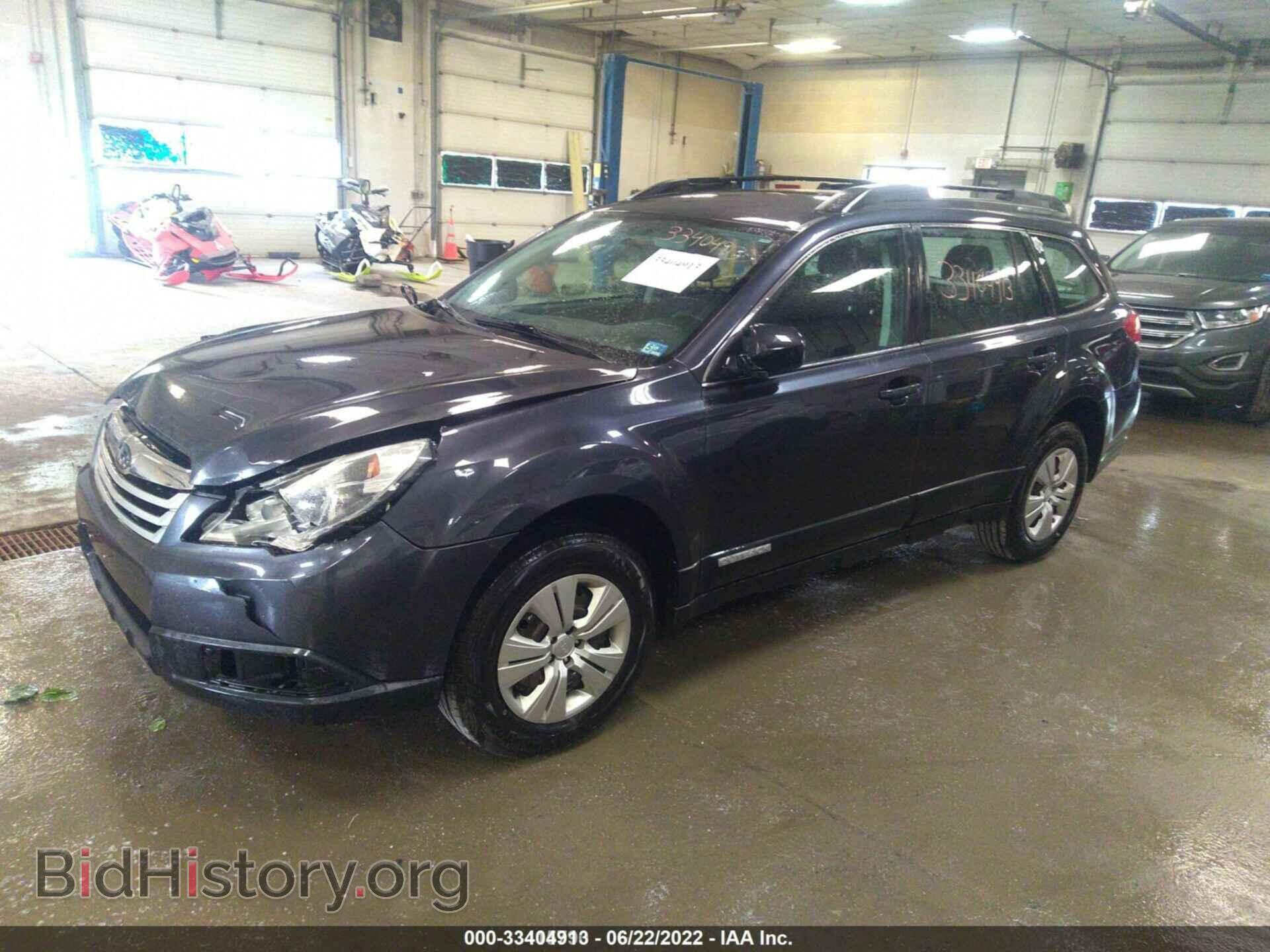 2011 SUBARU OUTBACK - VIN: 4S4BRBAC6B3447707 - Фото 2