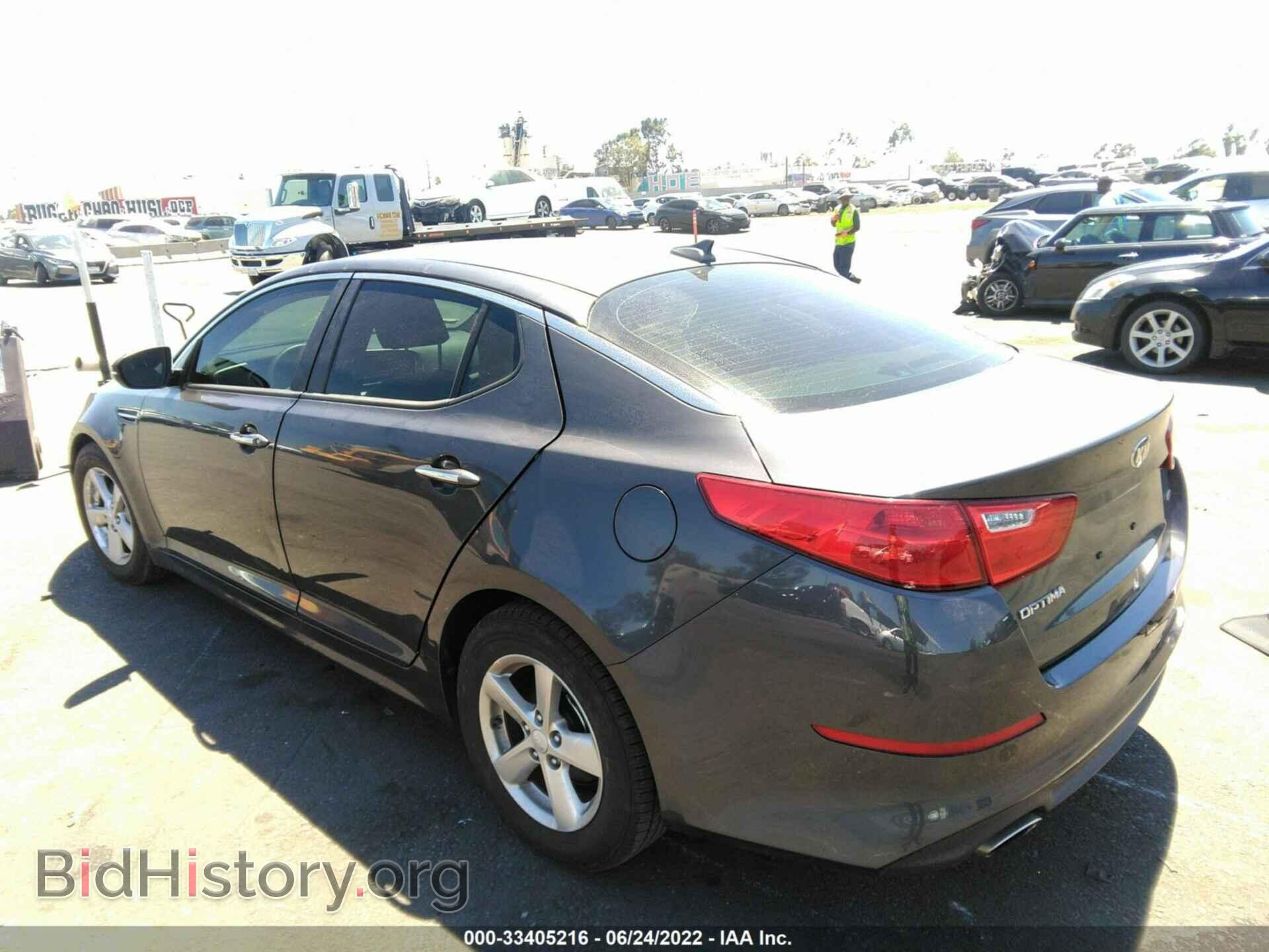 2015 KIA OPTIMA - VIN: KNAGM4A77F5643170 - Фото 3
