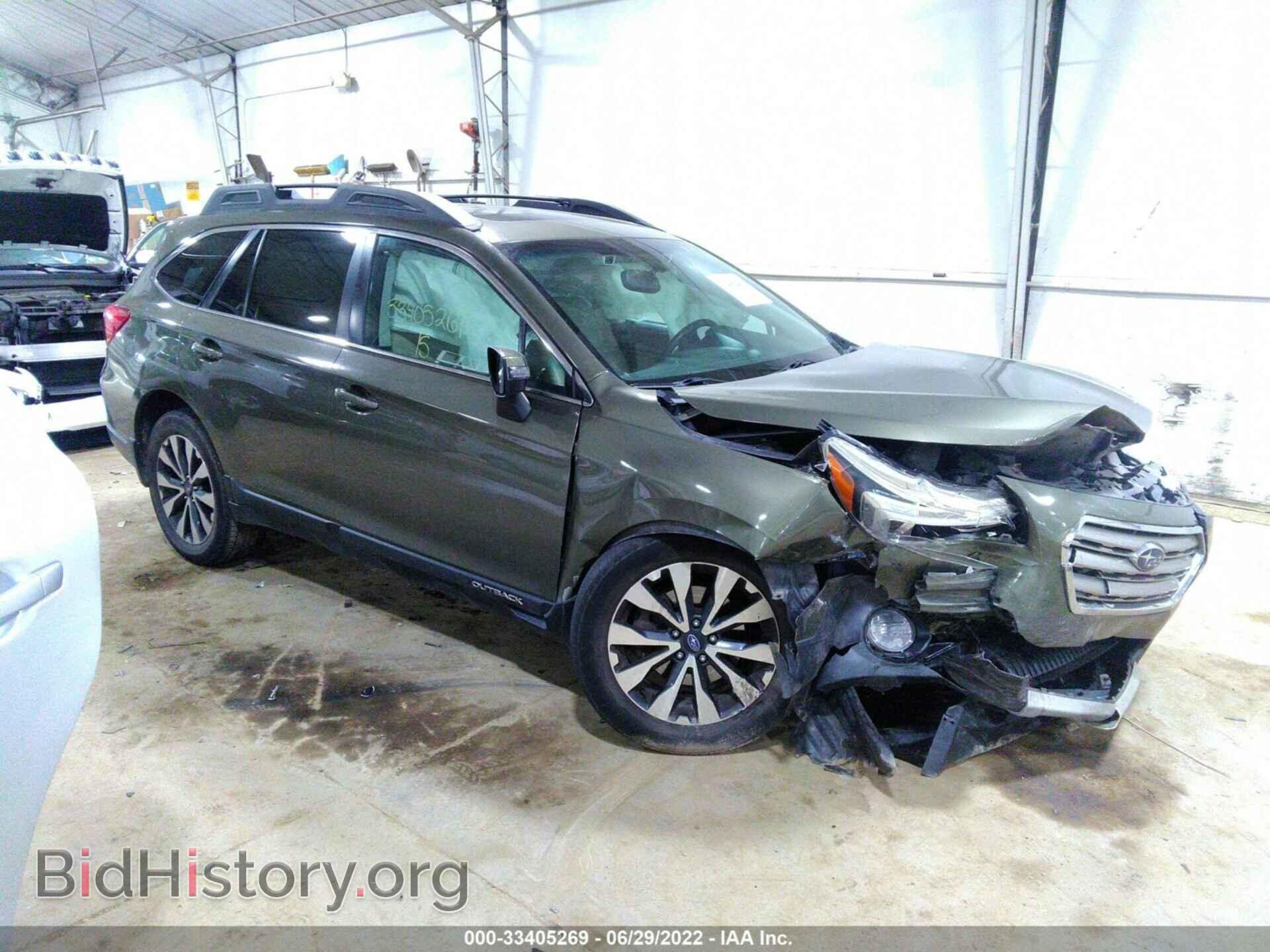 Фотография 4S4BSANC7F3245232 - SUBARU OUTBACK 2015