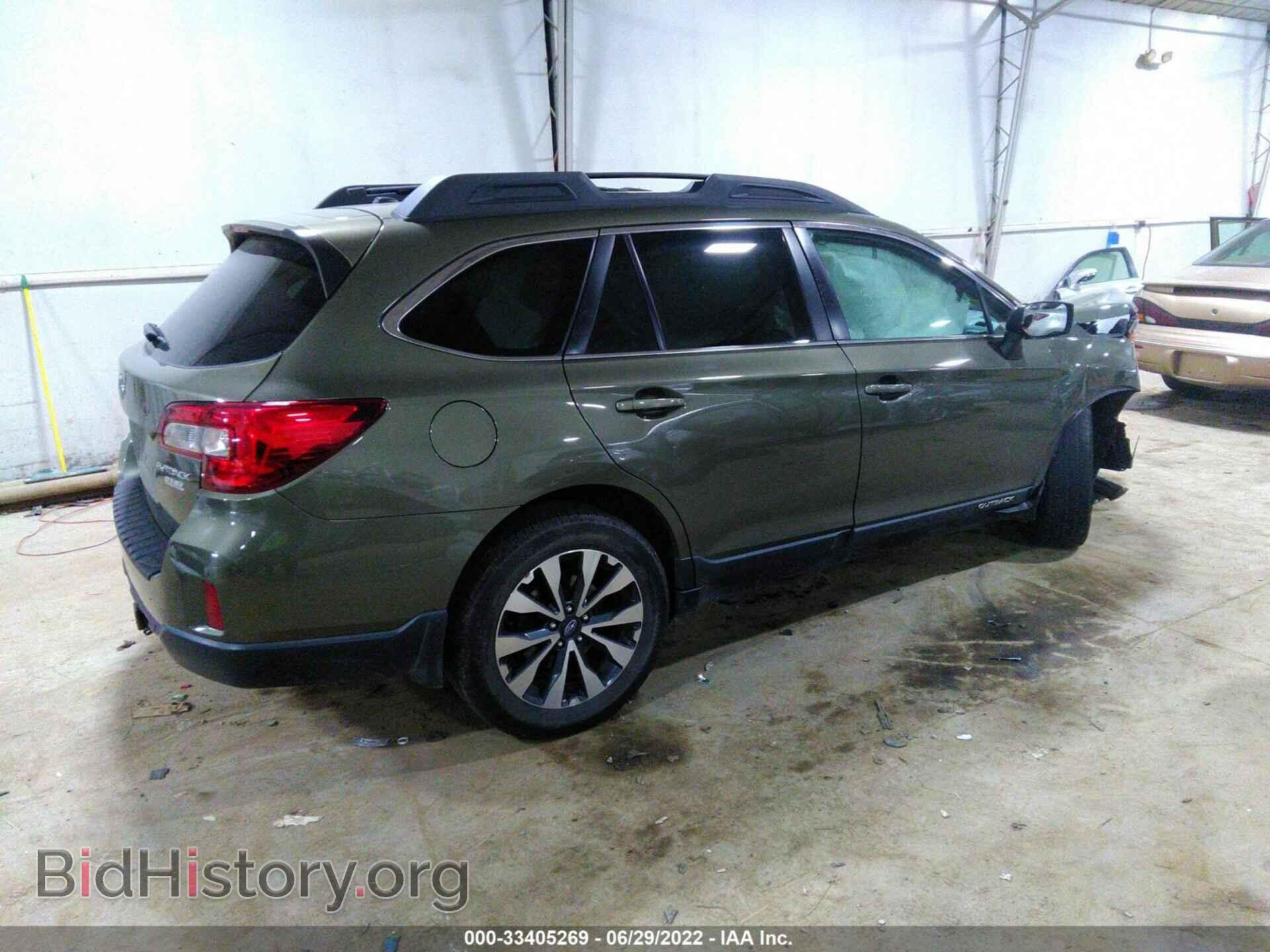 2015 SUBARU OUTBACK - VIN: 4S4BSANC7F3245232 - Фото 4