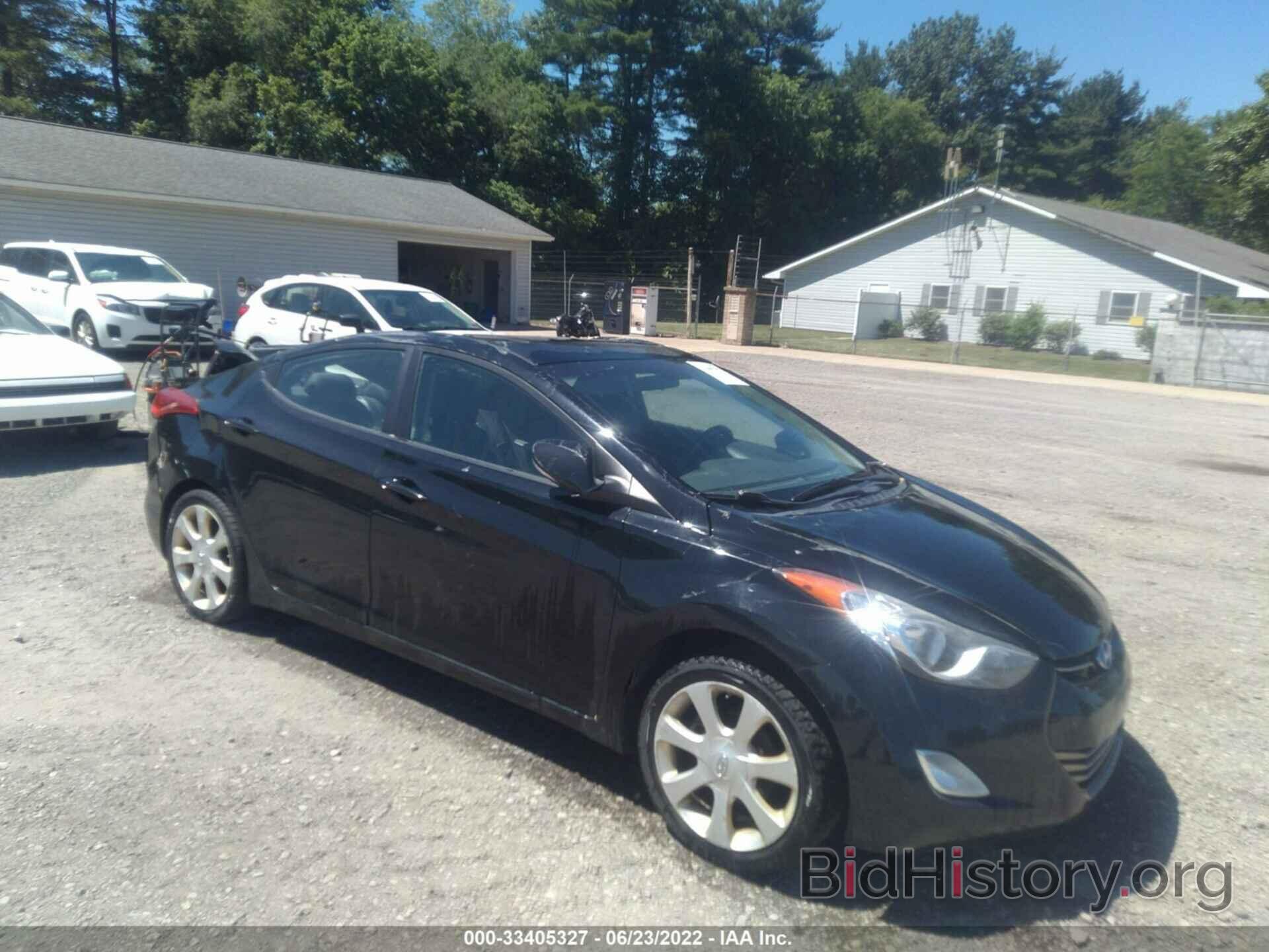 Photo KMHDH4AE2CU253468 - HYUNDAI ELANTRA 2012